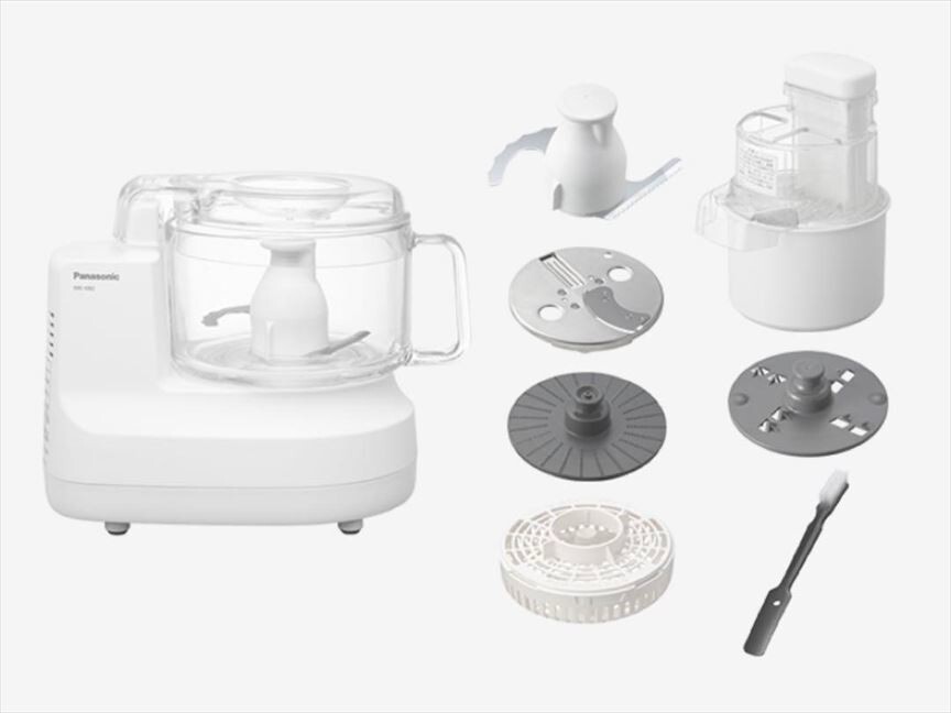 Panasonic food processor 7 functions in 1 Dishwasher safe MK-K82-W