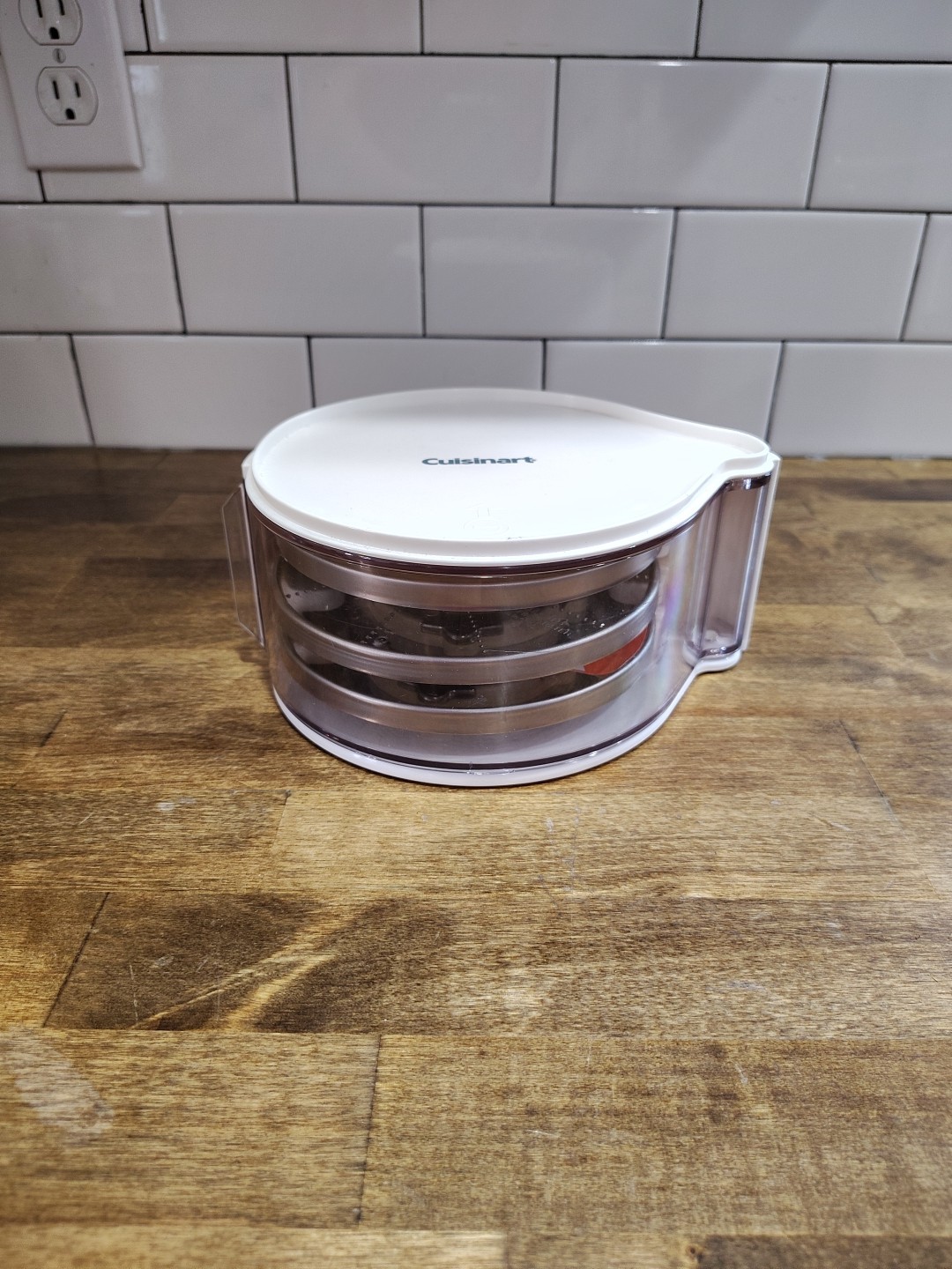 Cuisinart Prep 11 Plus Food Processor Slicer Fine, Regular Grater Disc Storage