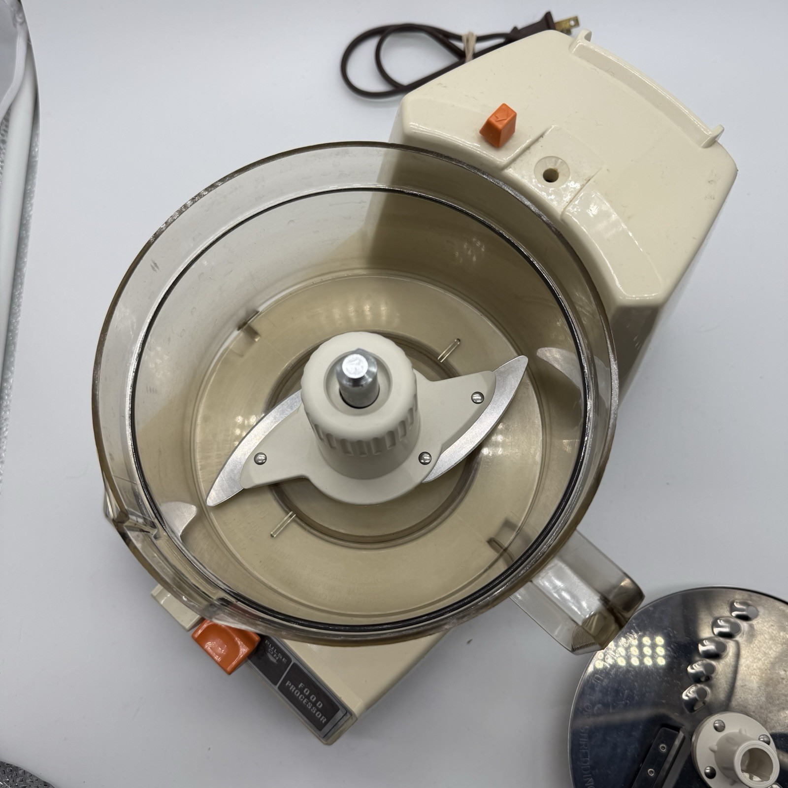 GE General Electric Vintage Food Processor Tested And Working No. d1fp1b