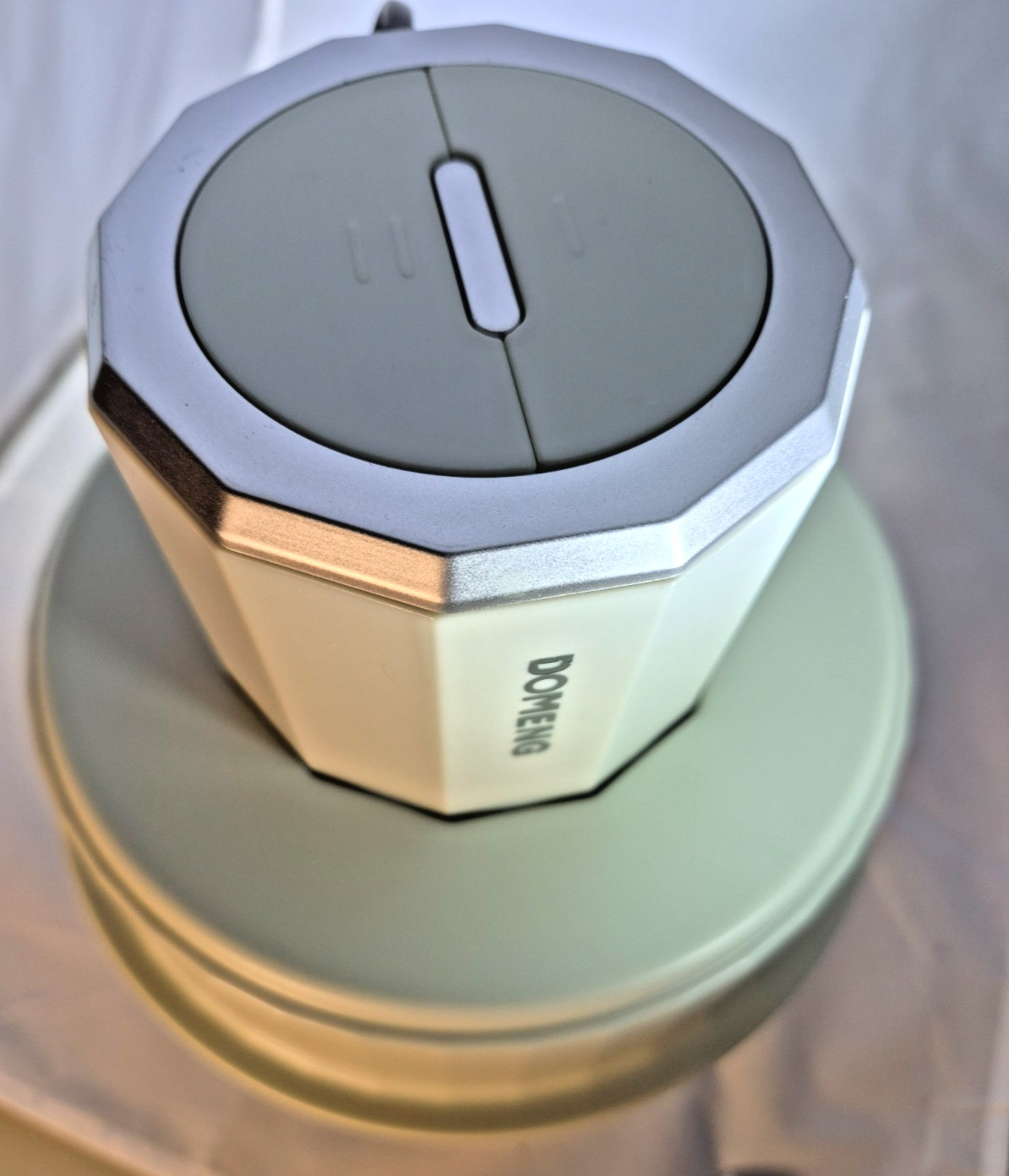 Electric Small Food Processor,/Grinder for Meat, Veggies, Glass Bowl, Used