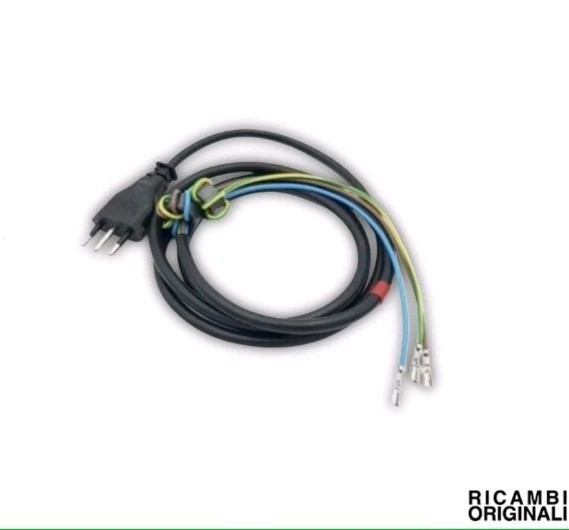 VORWERK BIMBY TM31 Original Power Cable 1200W 240V Black Rubber