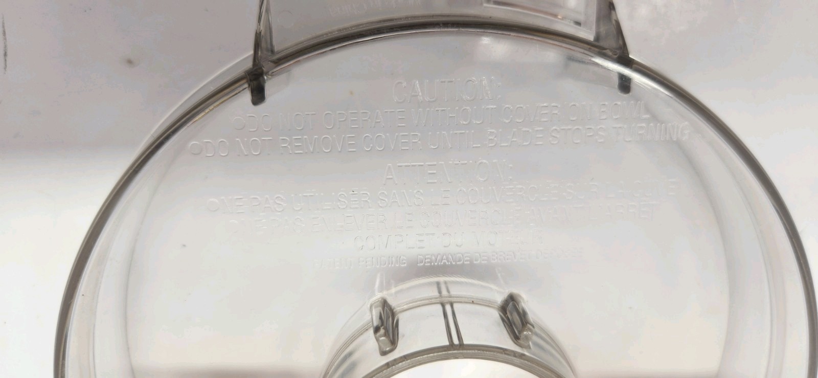 CUISINART PRO CLASSIC Food Processor DLC-10S TX TYPE 25 BOWL LID