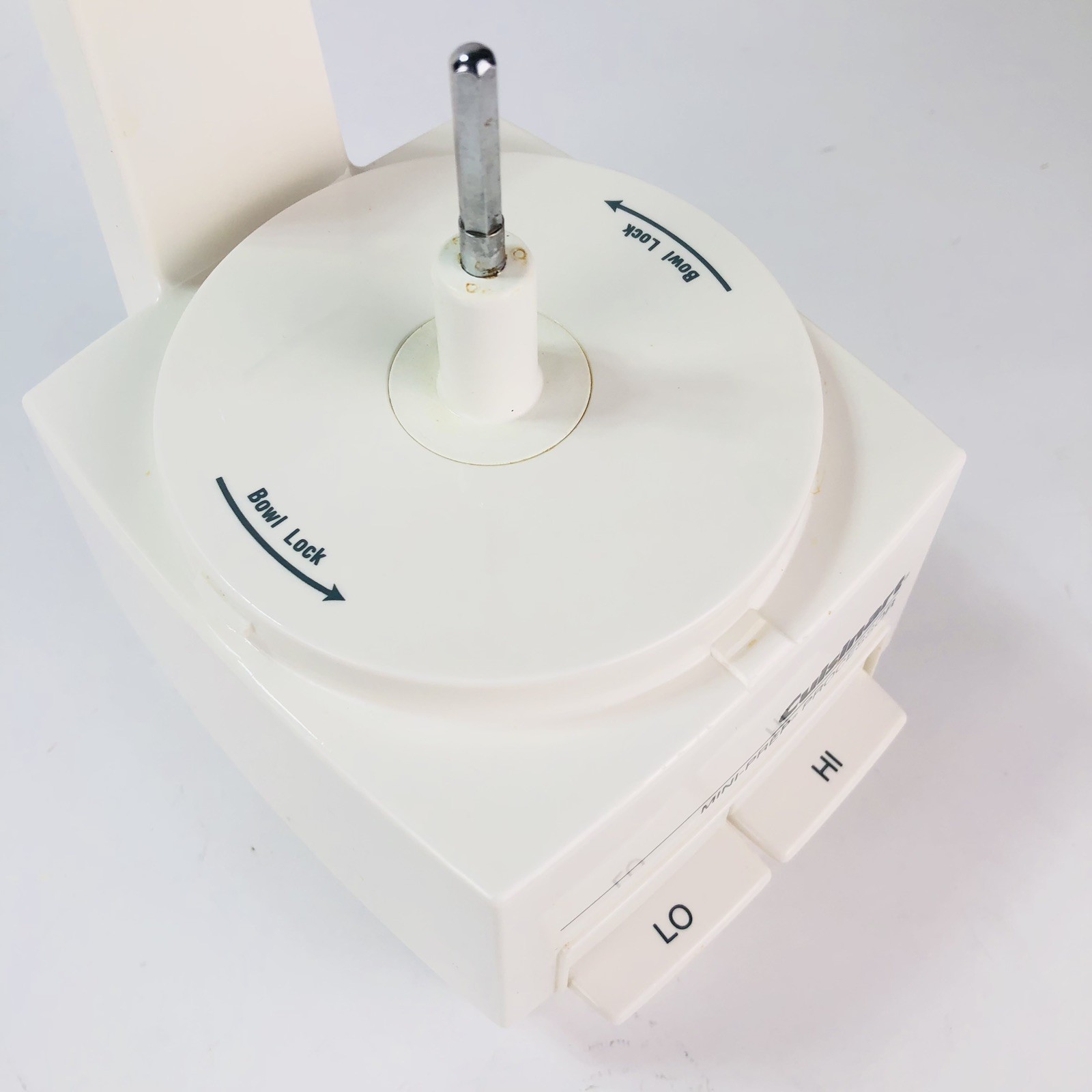 Cuisinart Mini-Prep Food Processor DLC-1 21 oz White 250 Watt VTG Tested Works