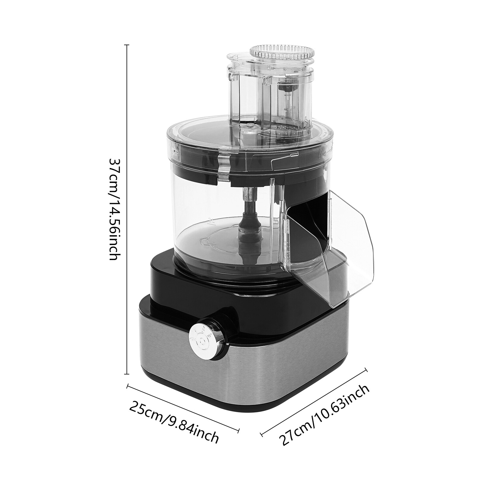 5in1 Commercial Food Processor Electric Vegetable Dicer Chopper Meat Grinde 600W