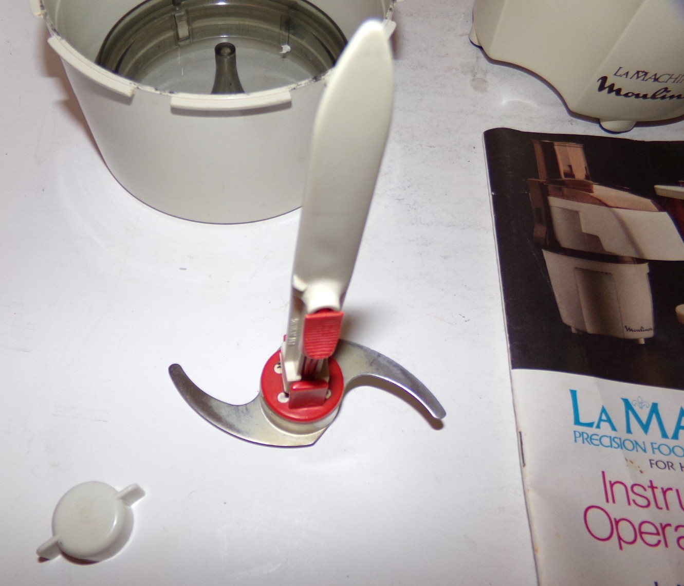 Vintage Moulinex La Machine Deluxe Food Processor Model 354