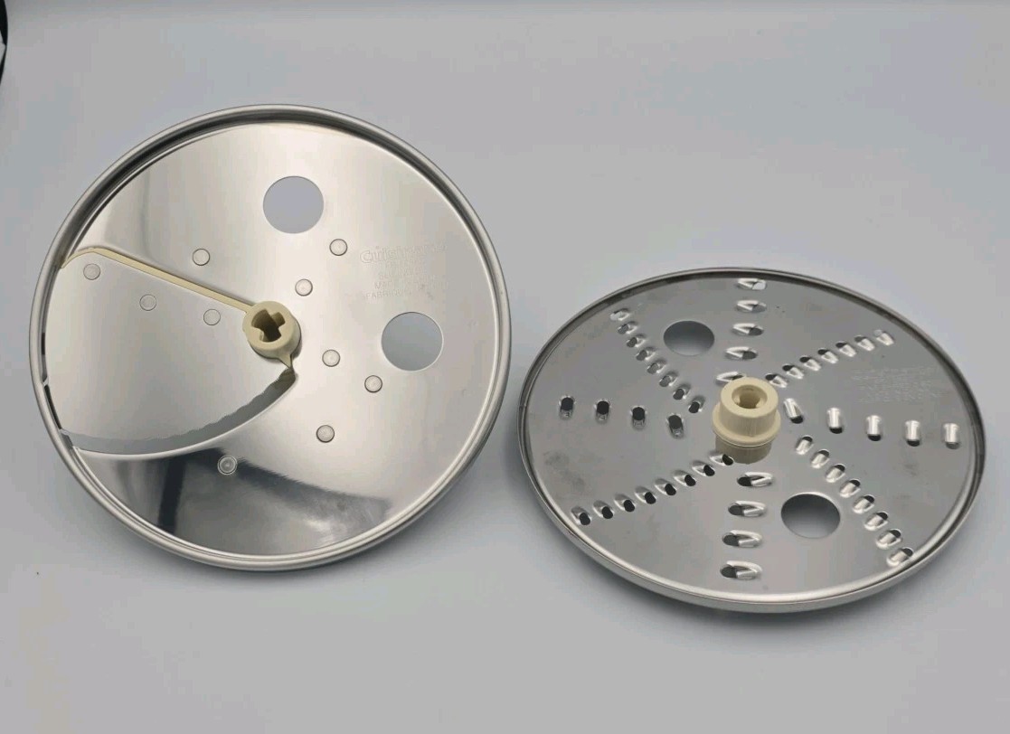 CUISINART FP-14DC Medium Shred Disc FP-16RSD Adjustable Slicing FP-16ASD Lot 2