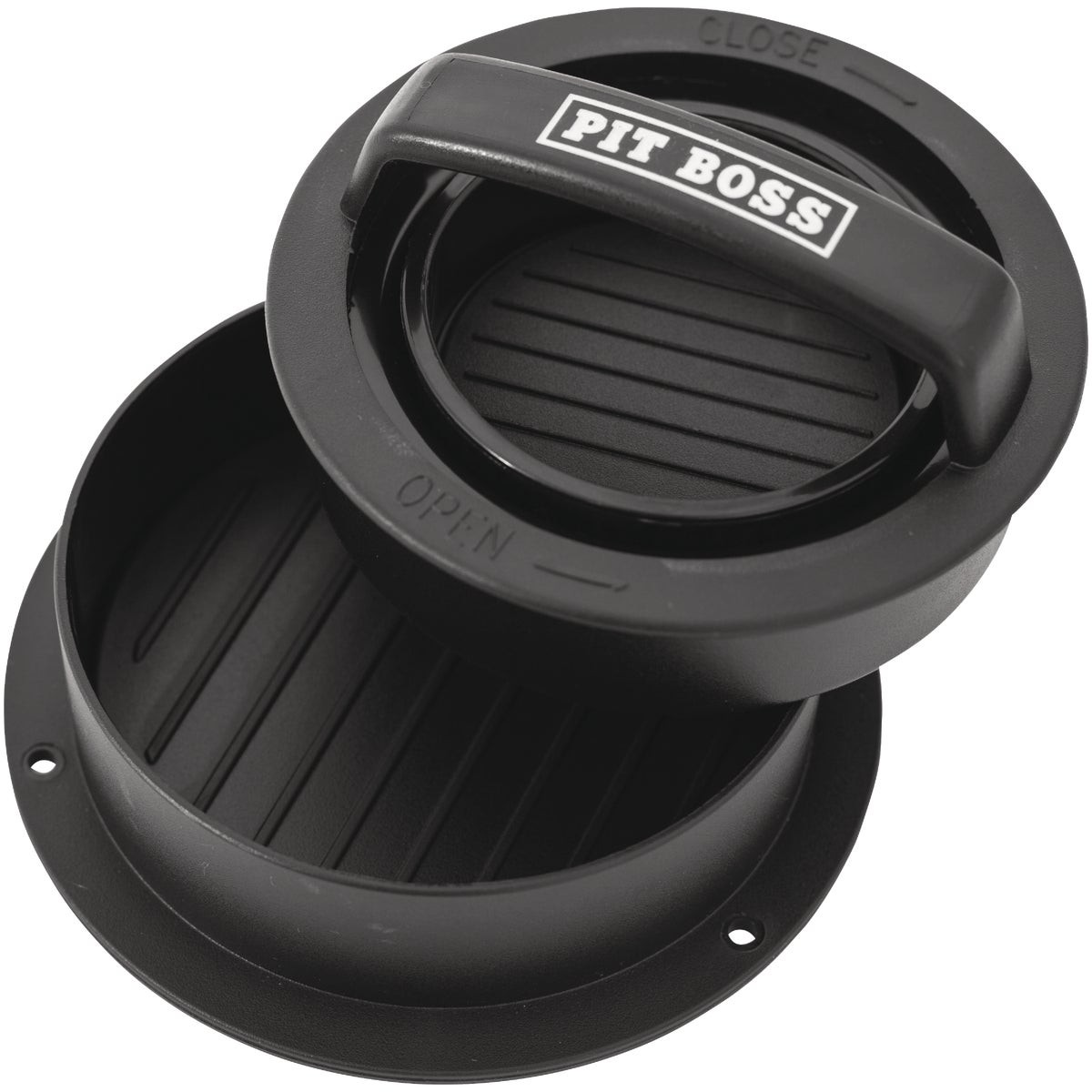 Pit Boss 5 In. Plastic 3-In-1 Hamburger Press 67268 Pit Boss 67268 684678104620