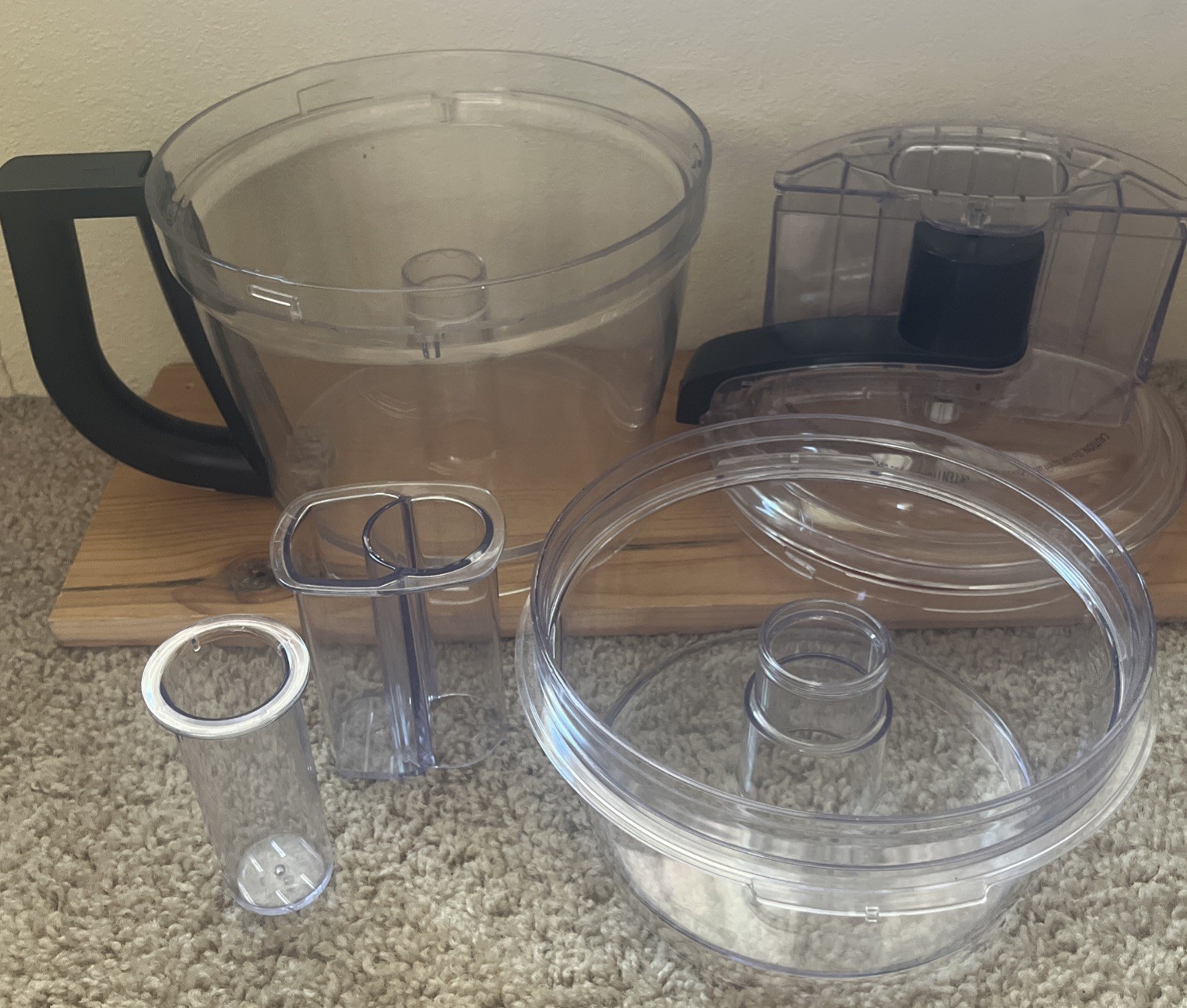 KITCHENAID KFP1356 Food Processor 13 CUP REPLACEMENT BOWL LID PUSHERS COMPLETE