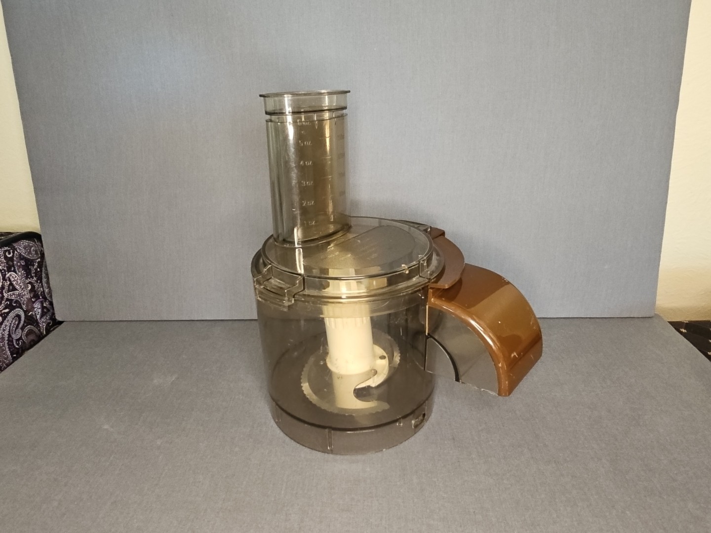 Vintage 80s Sunbeam Vista Professional Food Processor Bowl, Lid Pusher and Blade