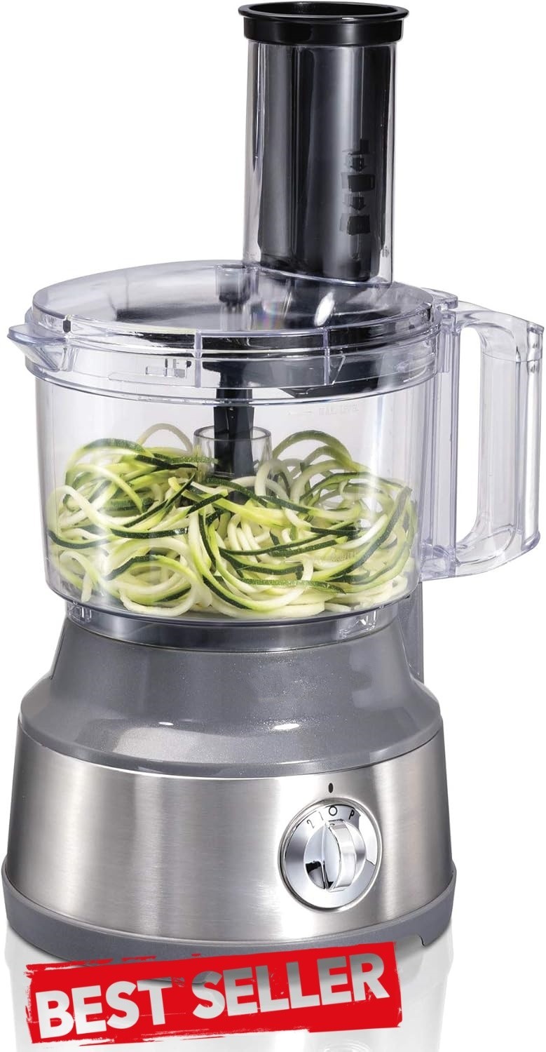 Picadora de verduras para rebanar, triturar, picar y hacer puré, 10 tazas US NEW