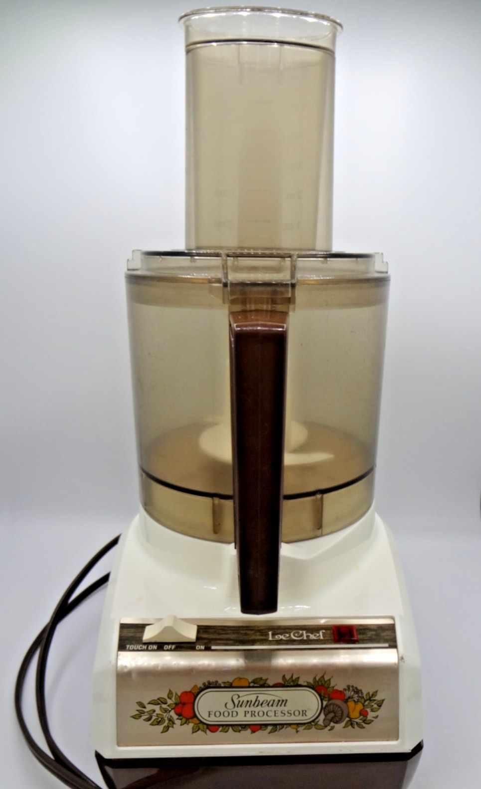 Vintage Sunbeam Le Chef Food Processor Model 14-11 Works / attachments