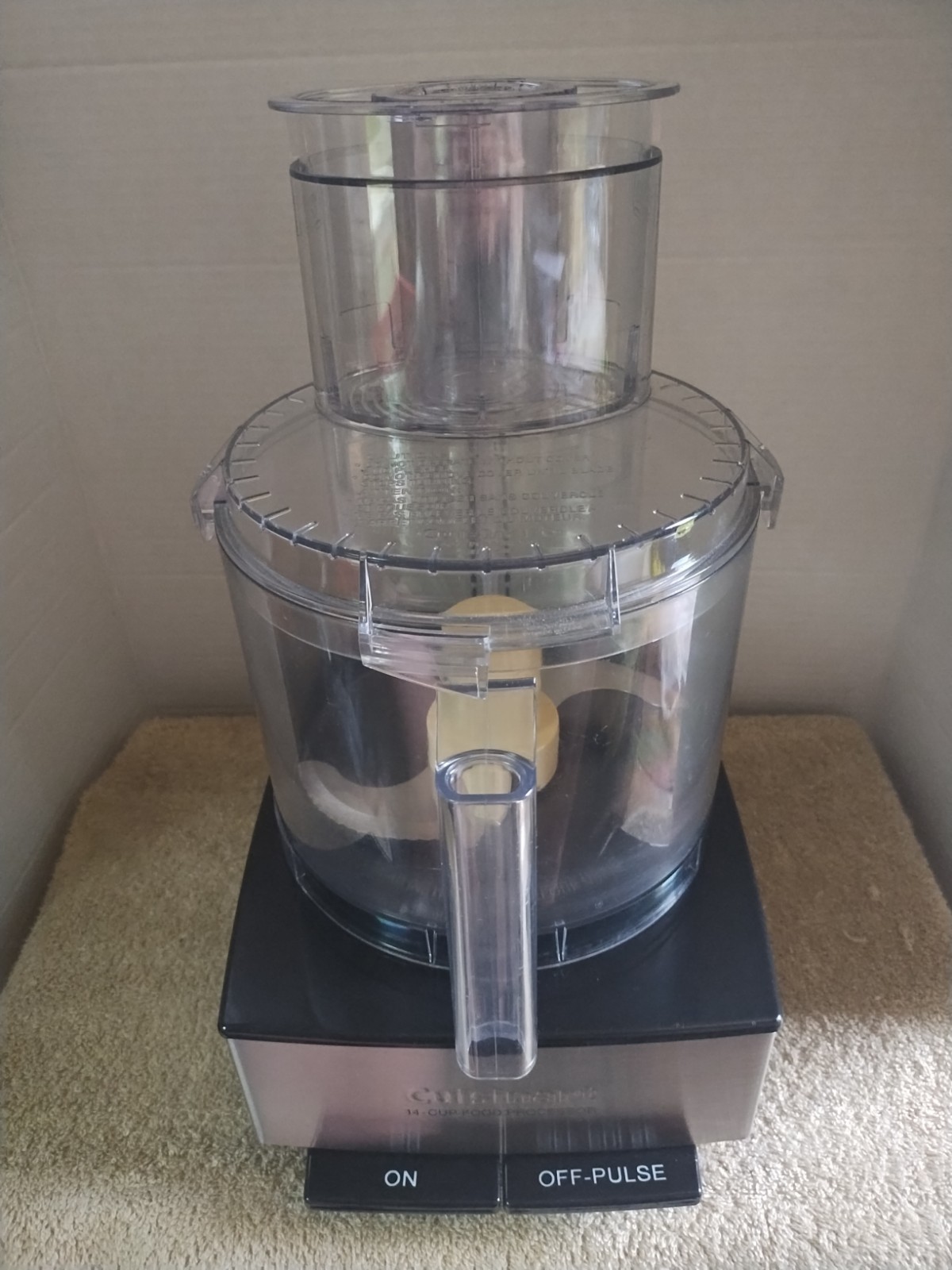 Cuisinart 14-Cup Food Processor Brushed Stainless Black DFP-14BCN Type 33