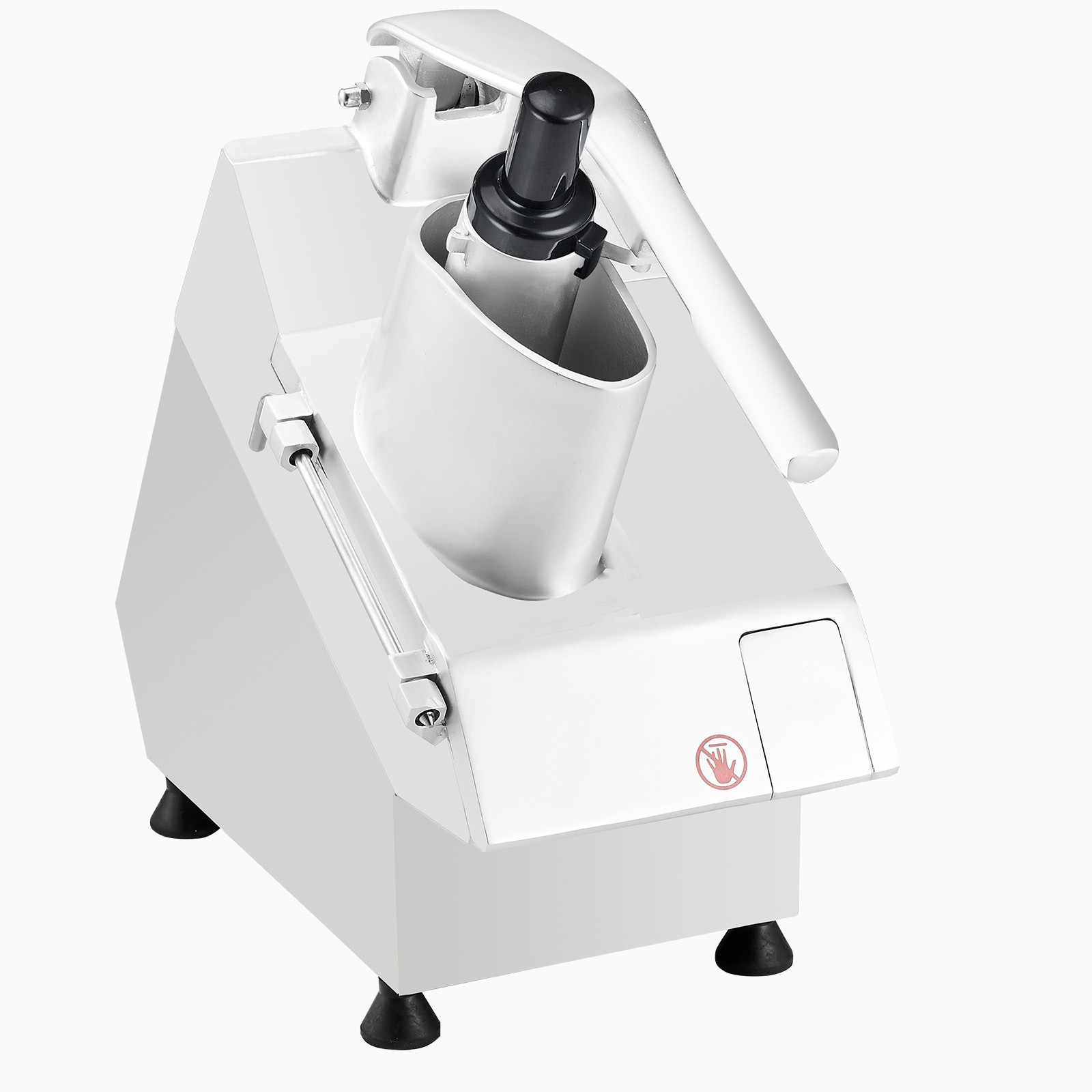 Commercial Food Processor Vegetable Chopper Cutter w/ 6 Blades Fruit Blender