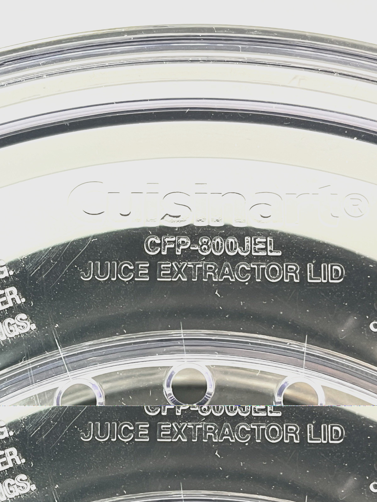 Cuisinart CFP-800 Juice Extractor attachment ONLY CFP-800-JEL New unused w/o Box