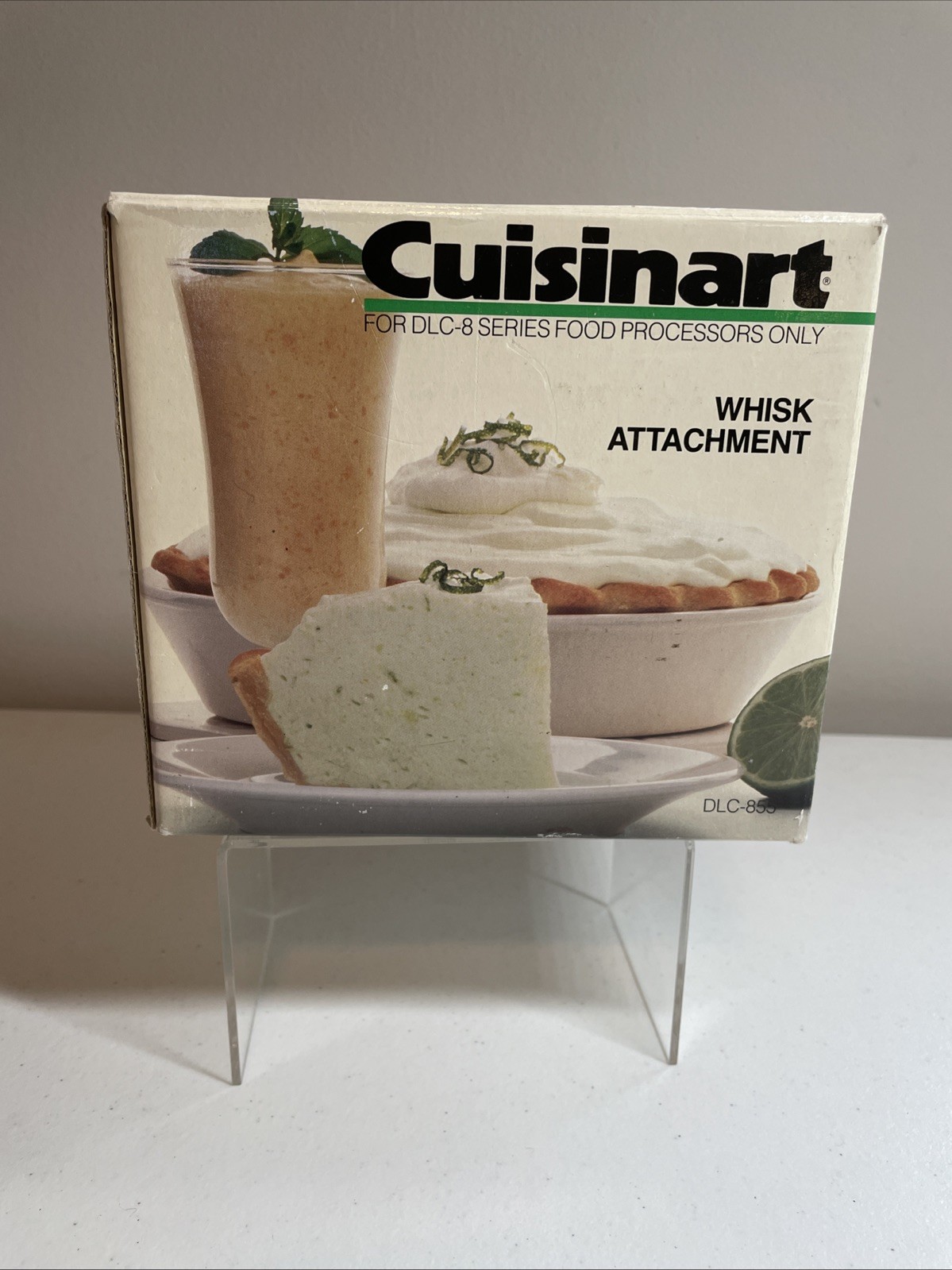New Cuisinart Whisk Attachment DLC-855 Custom 8 Series Food Processors