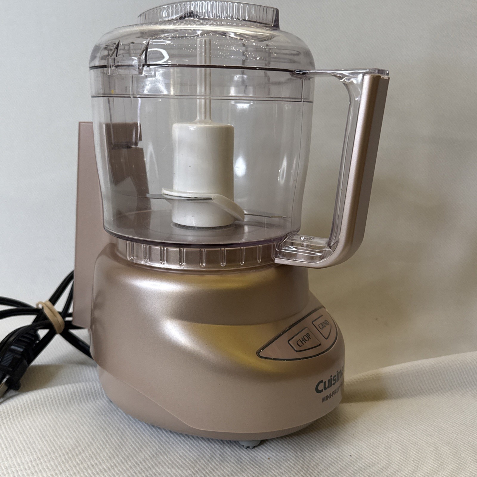 Cuisinart Mini Prep Plus Premier Food Processor Chopper Grinder Rose Gold Pink