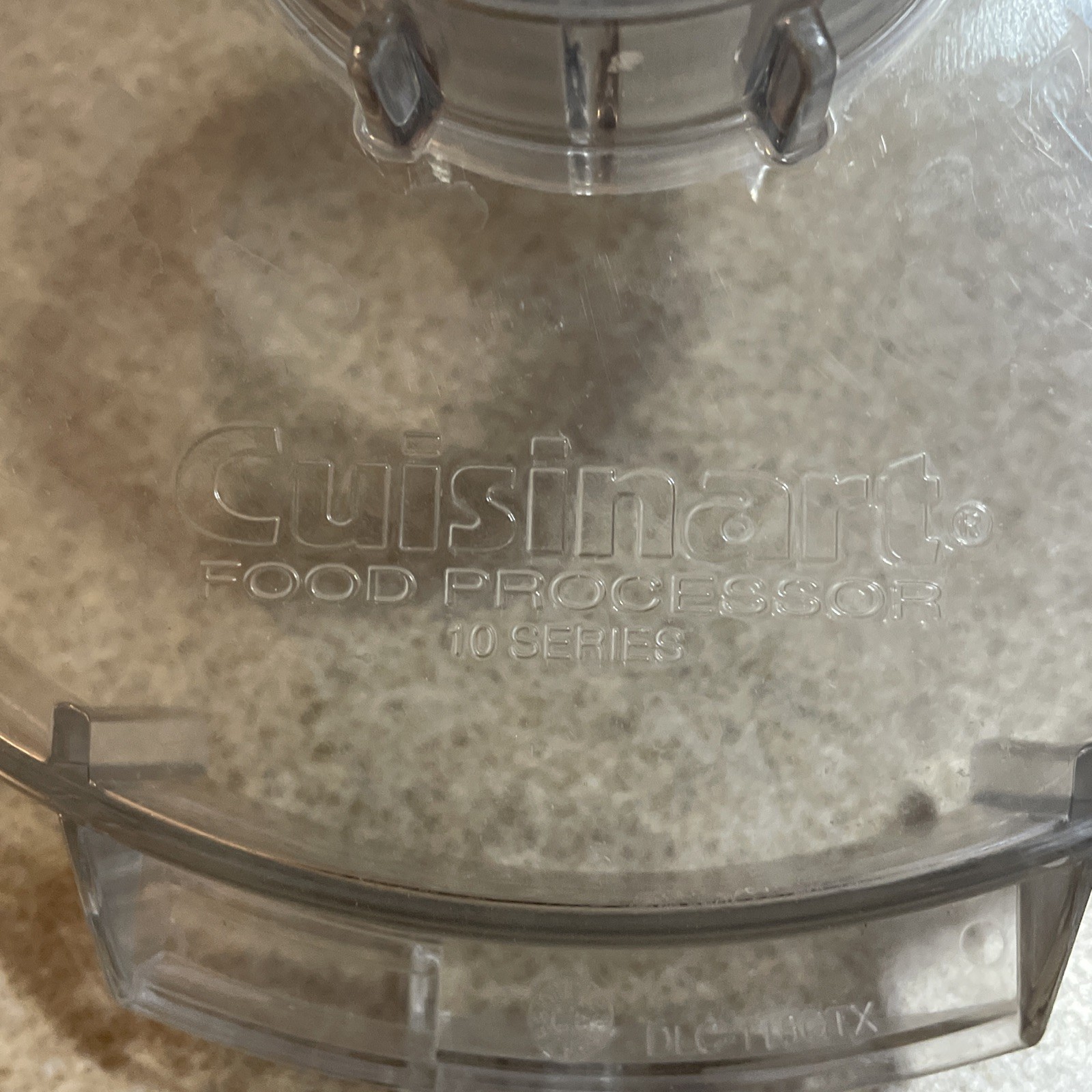 Cuisinart Food Processor Pro Classic 10 Series Round Flat Lid DLC-116GTX w Cap