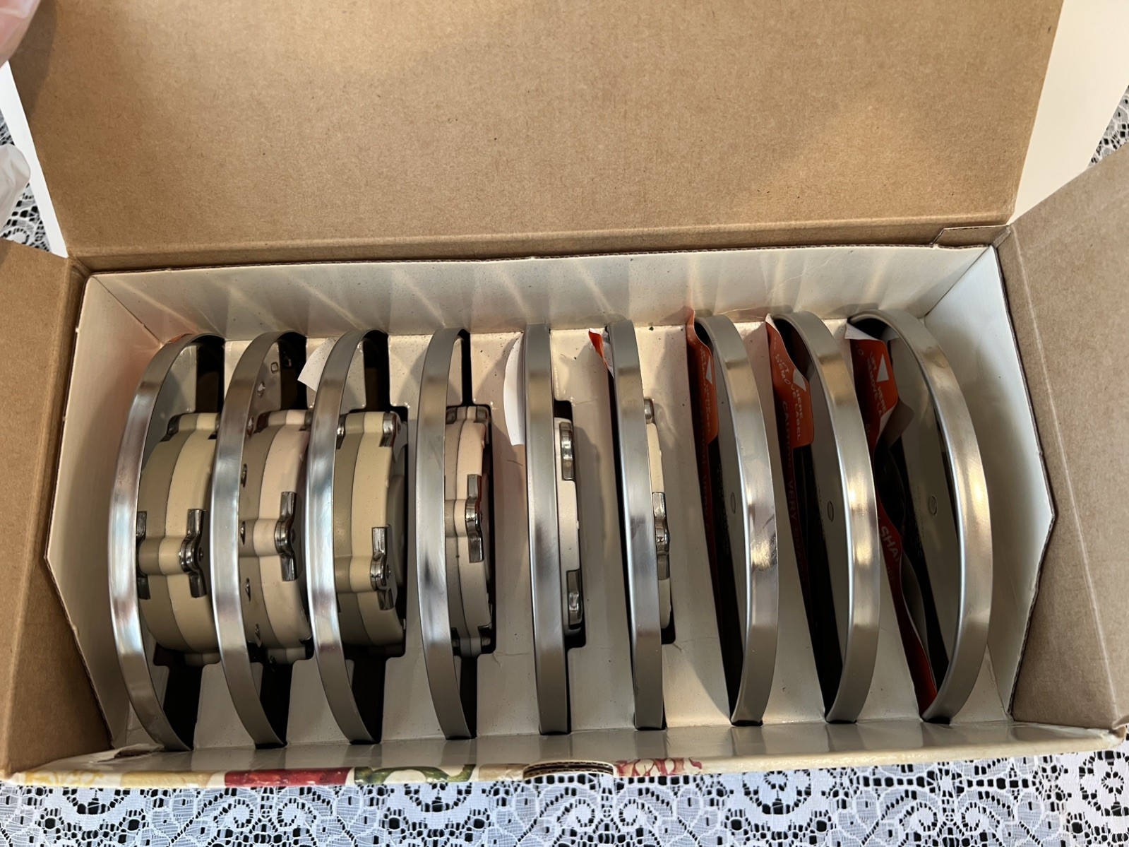Cuisinart Complete DLC-7, 9 disc set Made in Japan DLC-070 Discs Open Box