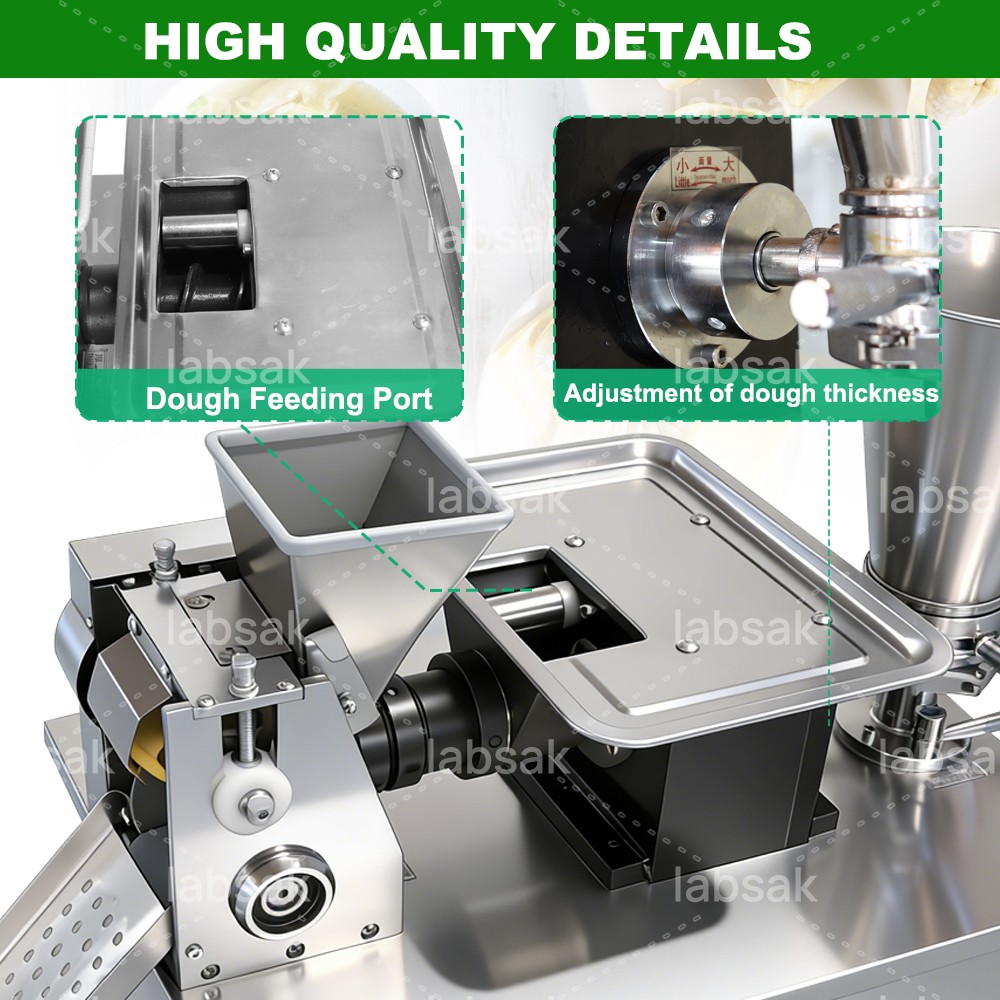 Automatic Large Meat Pie Maker Big Empanadas Samosa Dumpling Making Machine