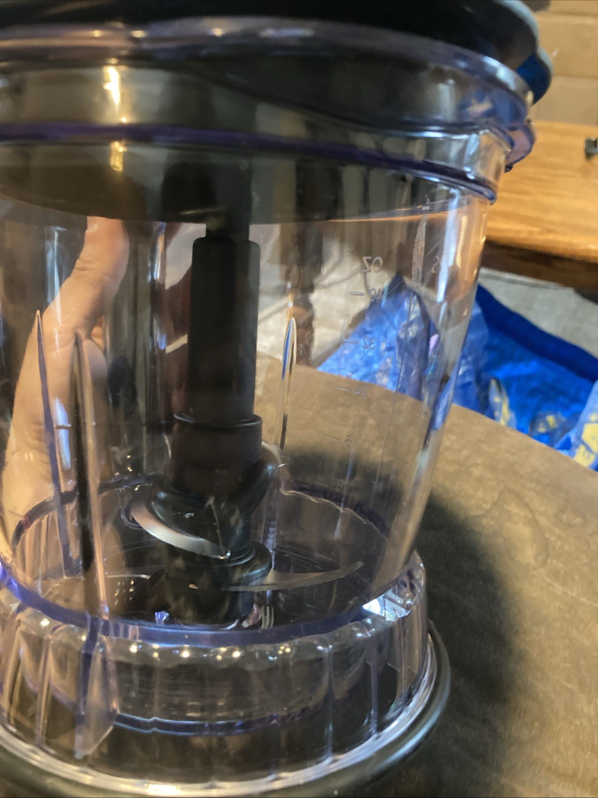 Ninja Black Silver Kitchenware Interchangeable Pieces Food Processor Set