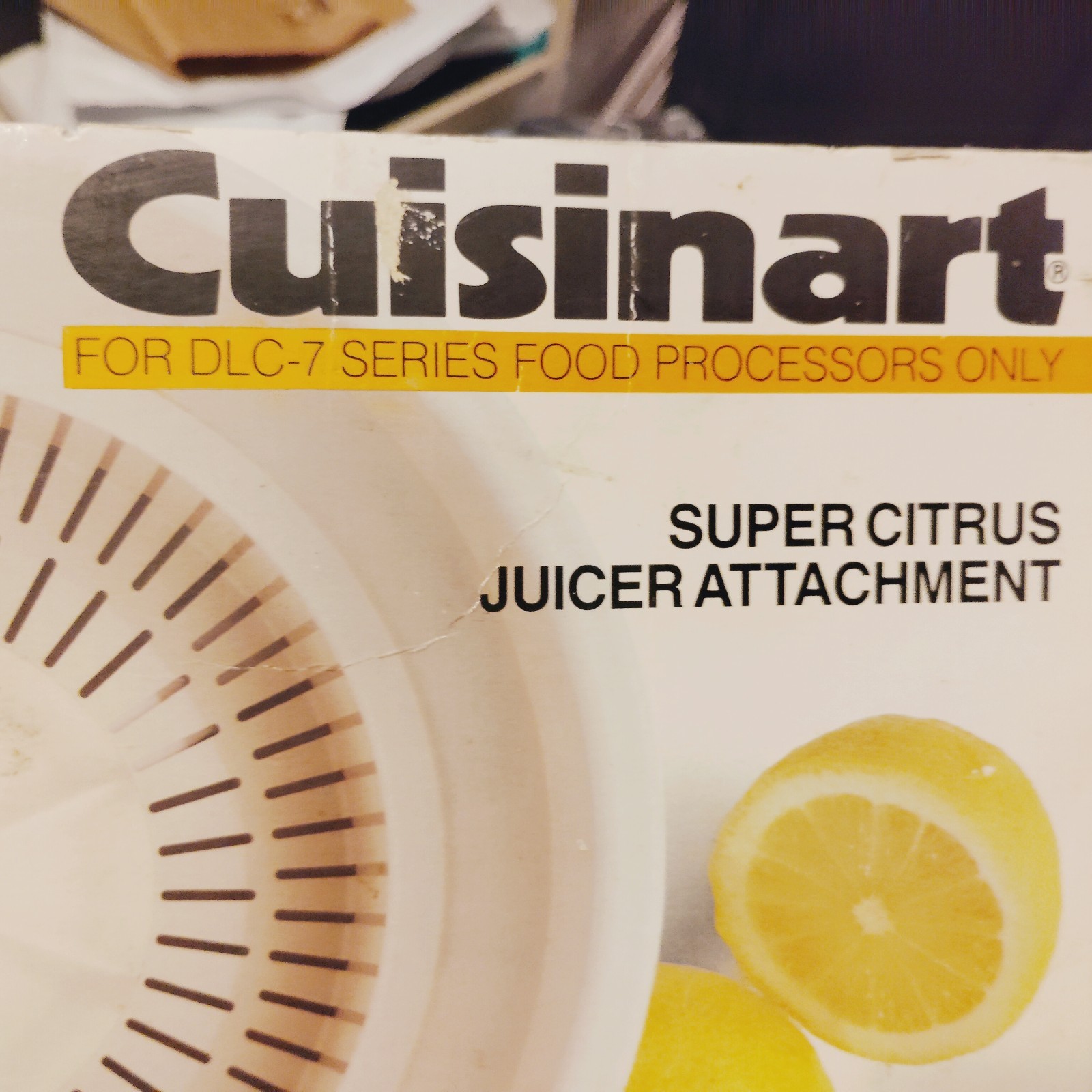 NEW UNUSED Cuisinart DLC-056 Super Citrus Juicer Attachment DLC-7 Series