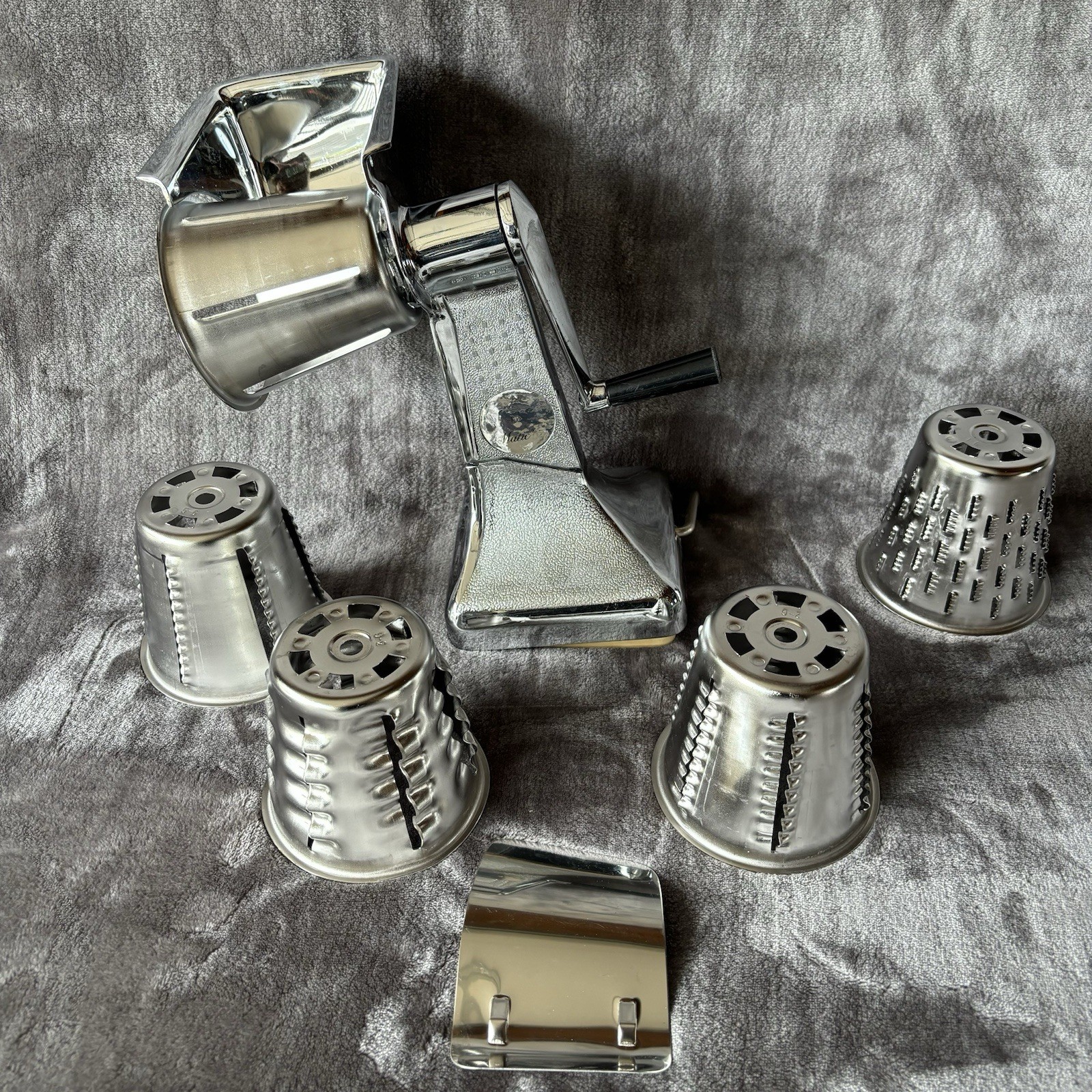 Food Processor Jet-O-Matic Cuisine-O-Matic Saladmaster Stainless Beautiful Shape