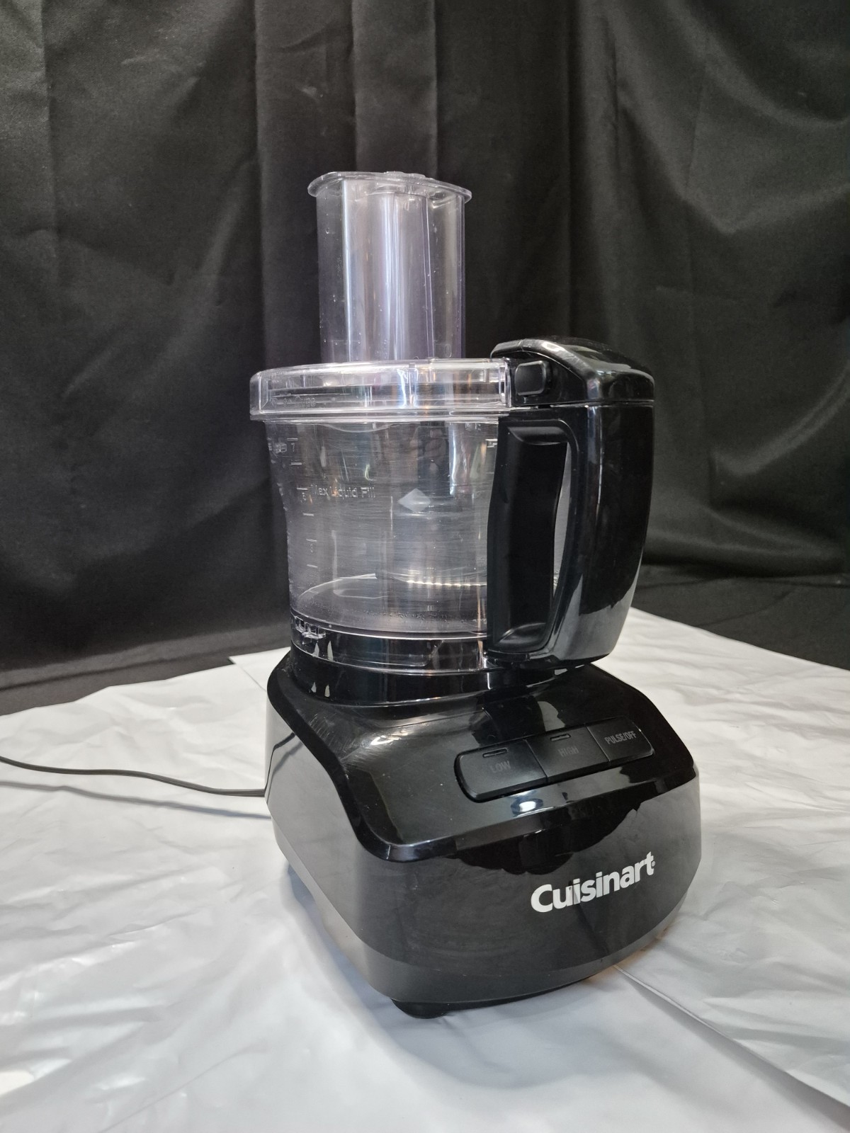 Cuisinart 7-Cup Food Processor, Blender Black , Complete And Ready , Clean