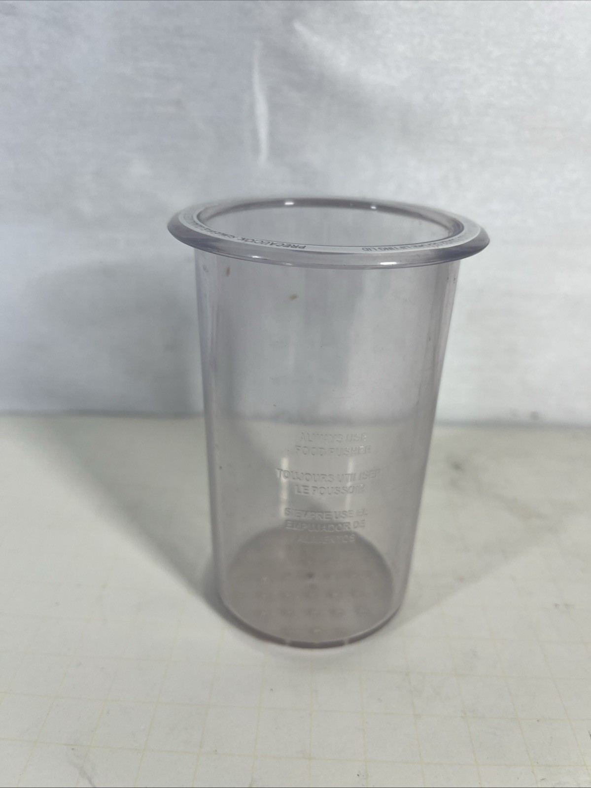Hamilton Beach Big Mouth Food Processor Part Replacement Pusher Guide 70590 OEM