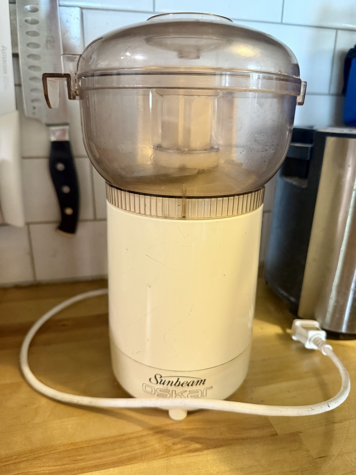 Sunbeam Oskar Mini Food Processor/ Chopper Electric Dishwasher-Safe
