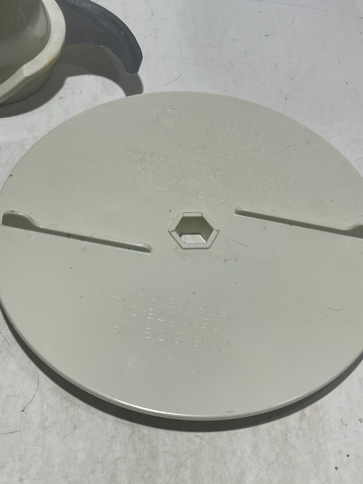 Hamilton Beach FP07 Food Processor Replacement Push Disk, Shredder, + S-Blade