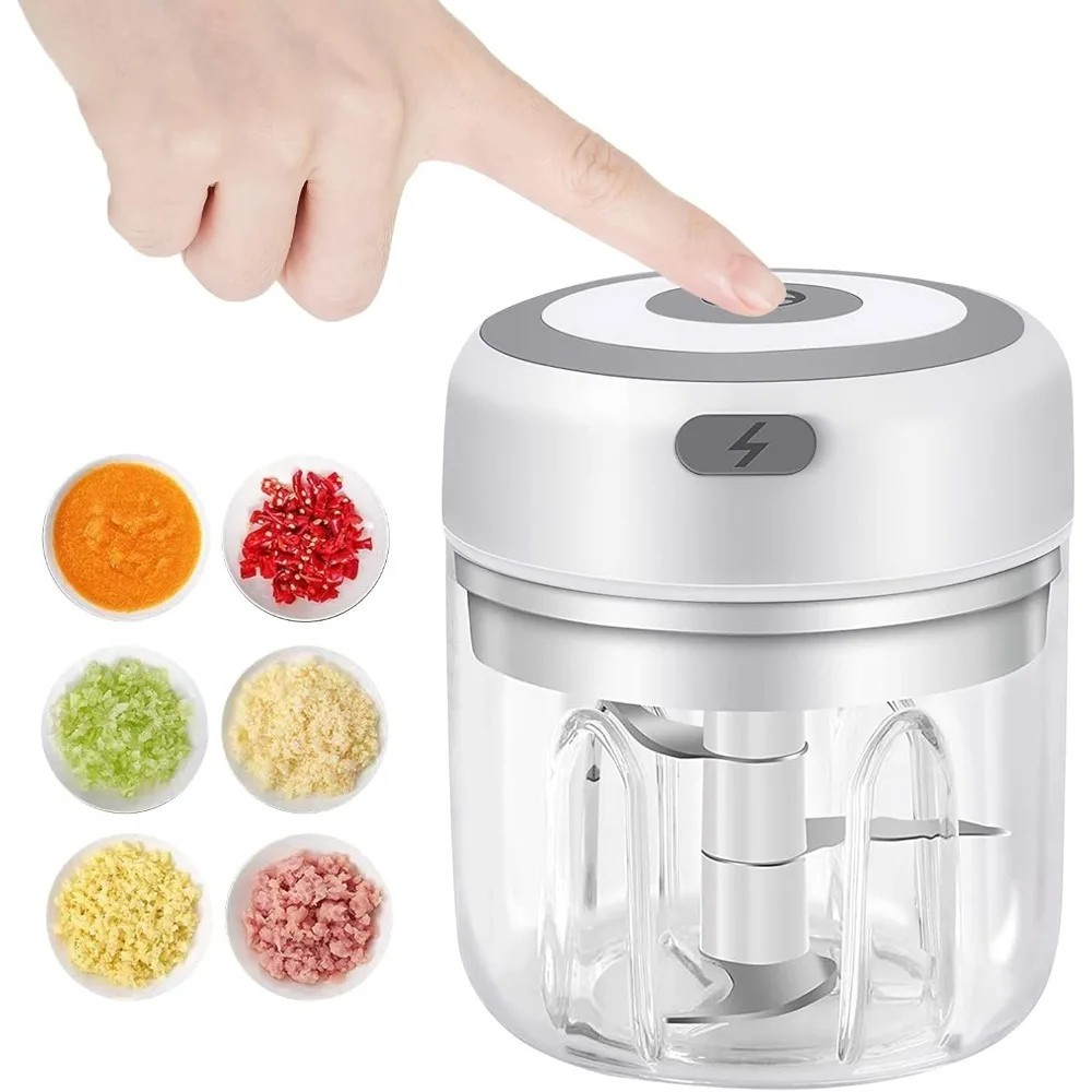 USB Electric Mini Food Processor & Garlic Mincer