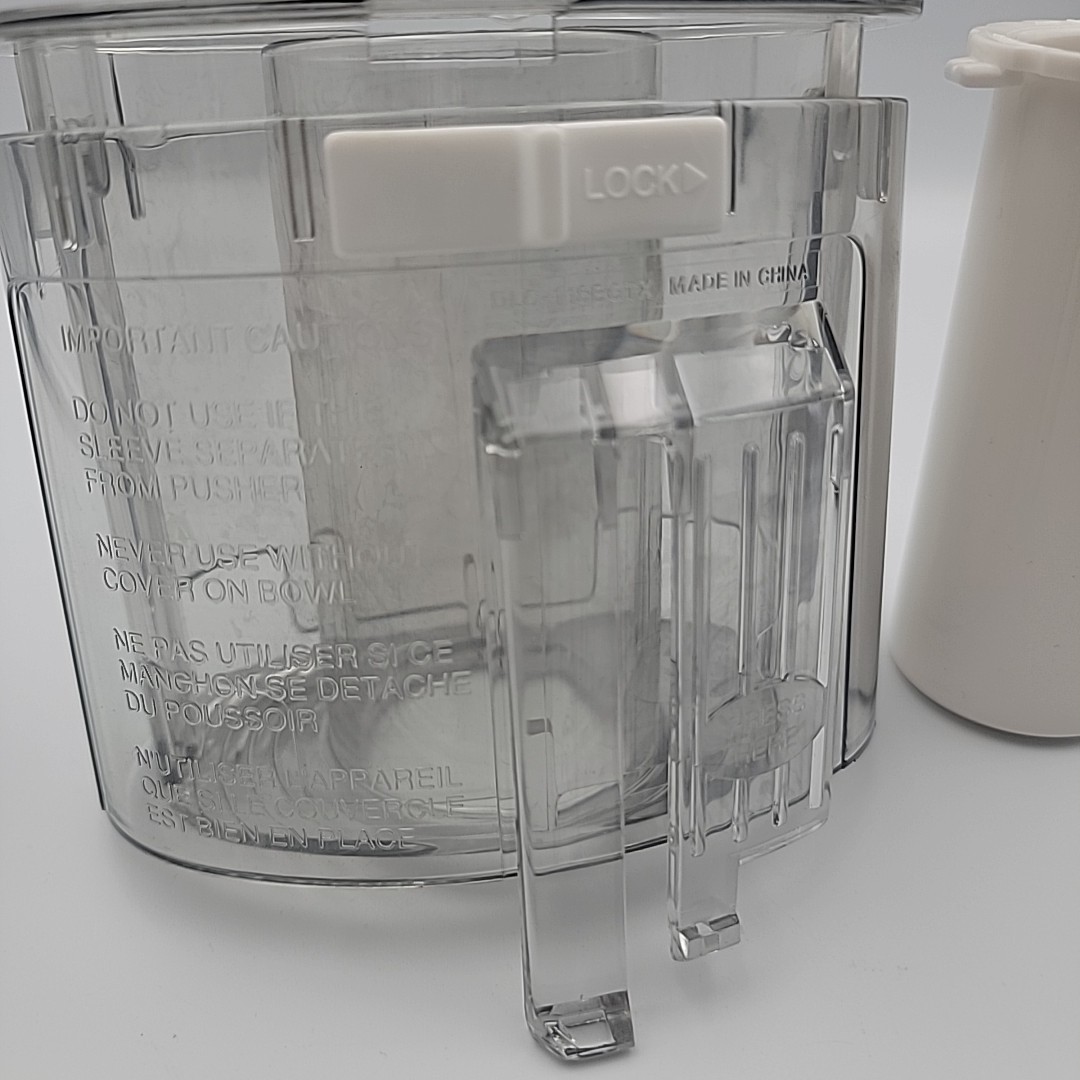 Cuisinart Pro Classic DLC-10 DLC-118BGTX 7 Cup Chute + Pusher