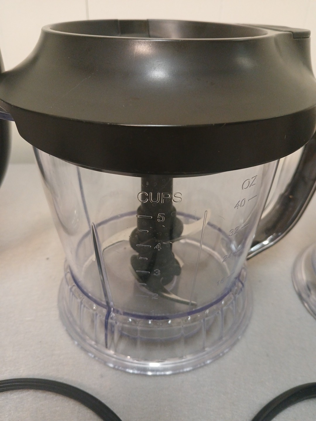 Ninja QB1004 Chopper Pitcher Processor Only No Motor!! Parts Only!!