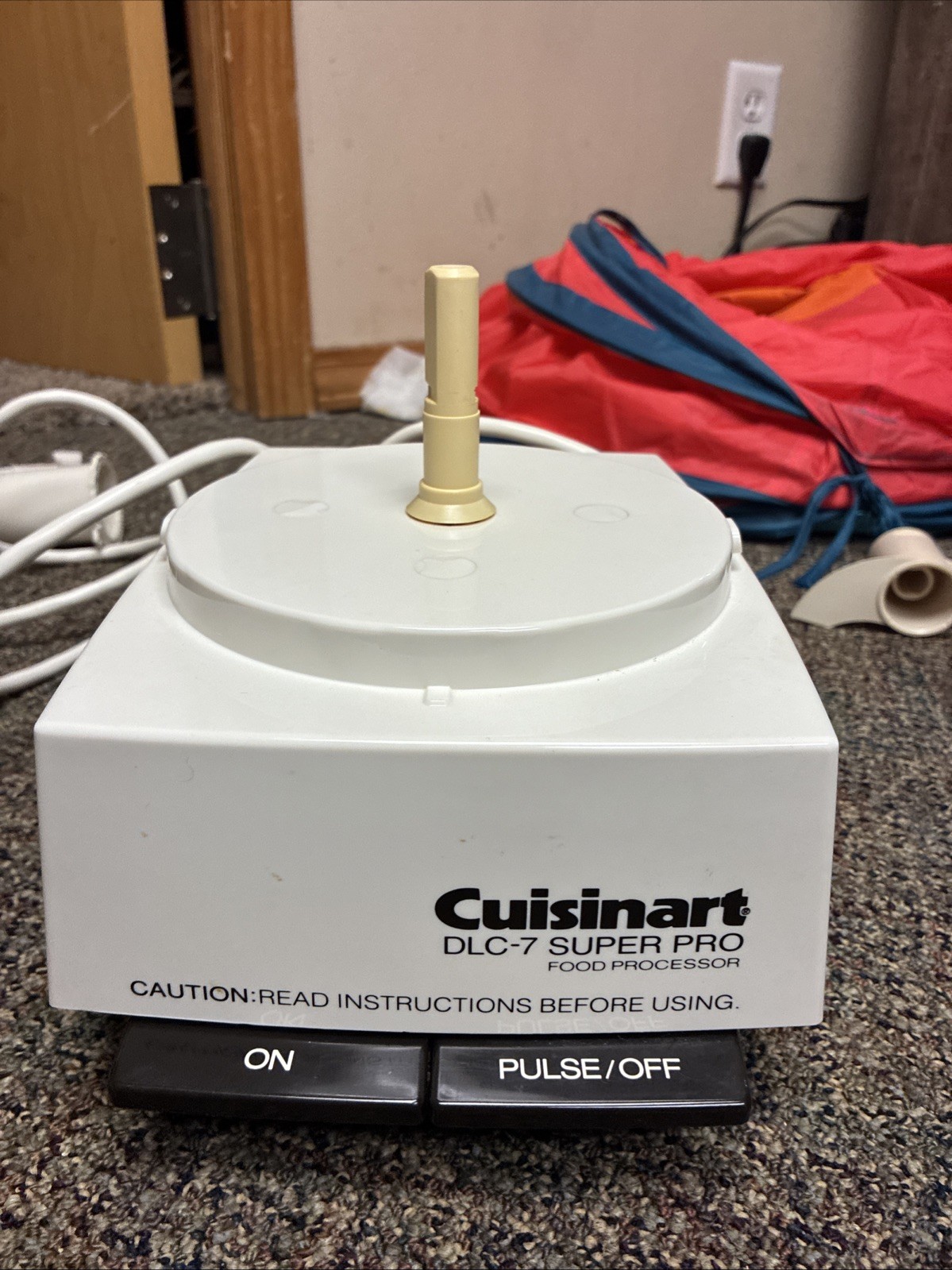 Cuisinart DLC 7 Super Pro Food Processor Motor Base NOT POWER ON REPAIR or PARTS