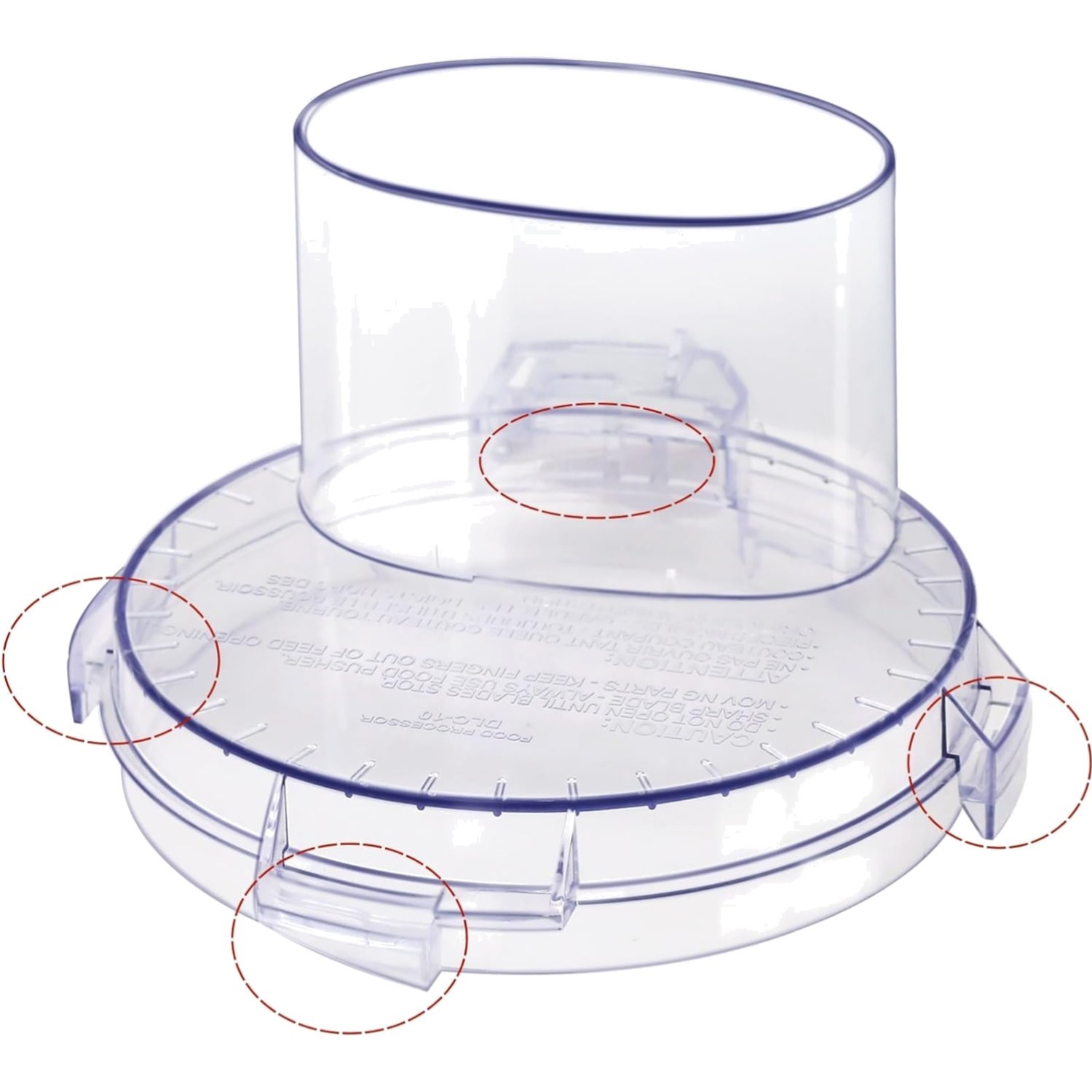 DLC-10 Series Work Bowl Cover 7-Cup DLC-117BGTXT-1 Food Processor Replacement…