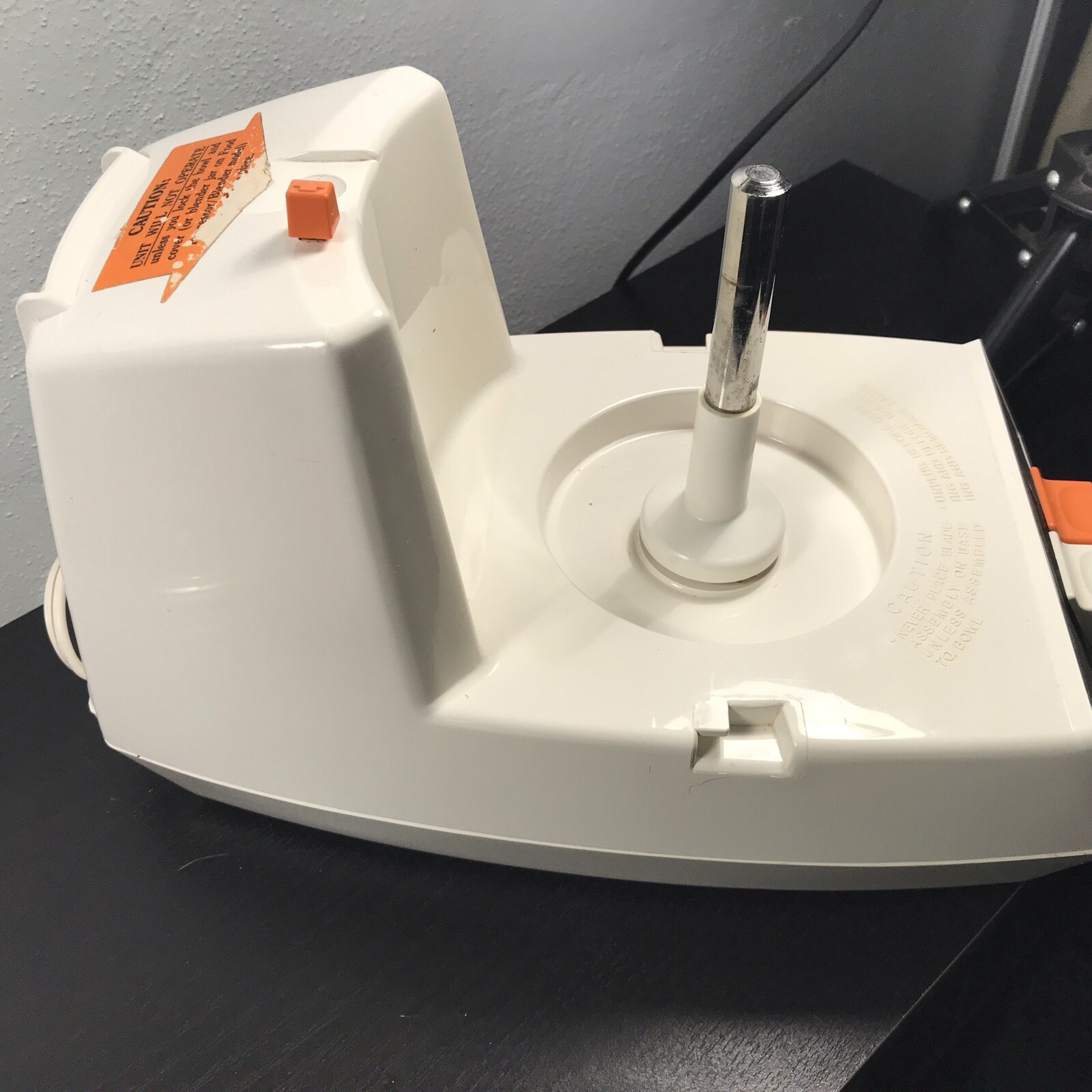 Vtg Black & Decker Food Processor D1FP1D Full Capacity 1986 USA Tested Clean