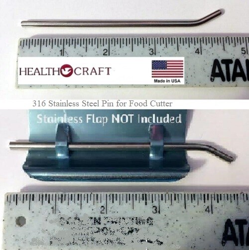 PIN for Saladmaster, Health Craft, West Bend Food Processor FINGER GUARD