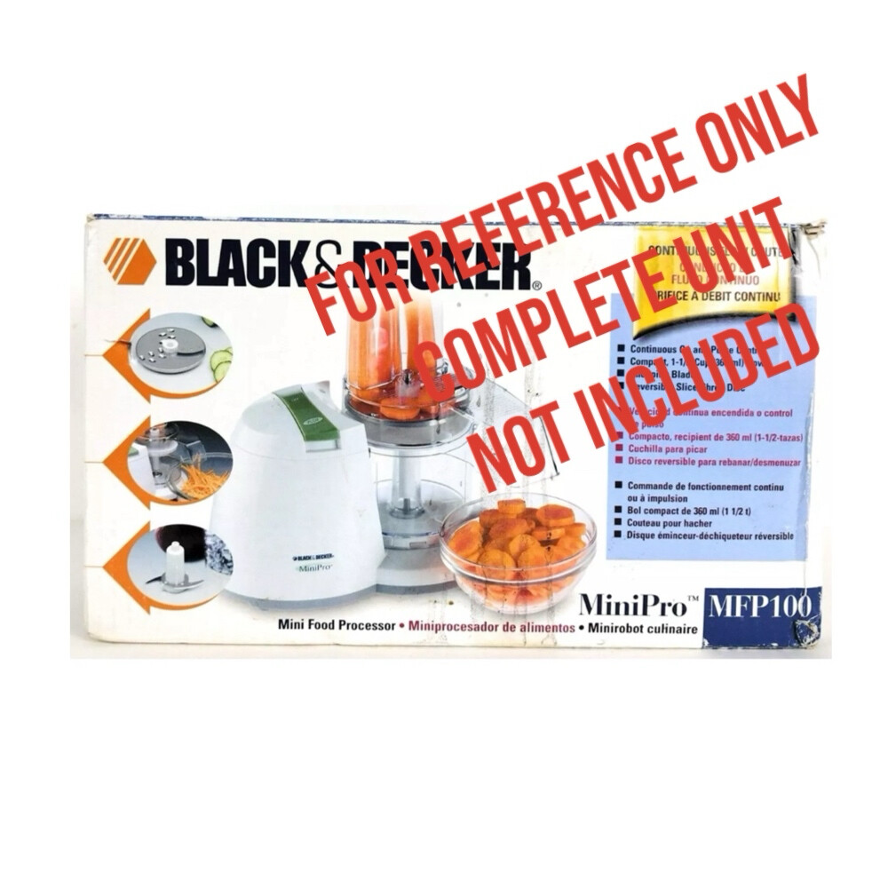 Black & Decker Mini Pro Food Processor REPLACEMENT shredder blade MFP100