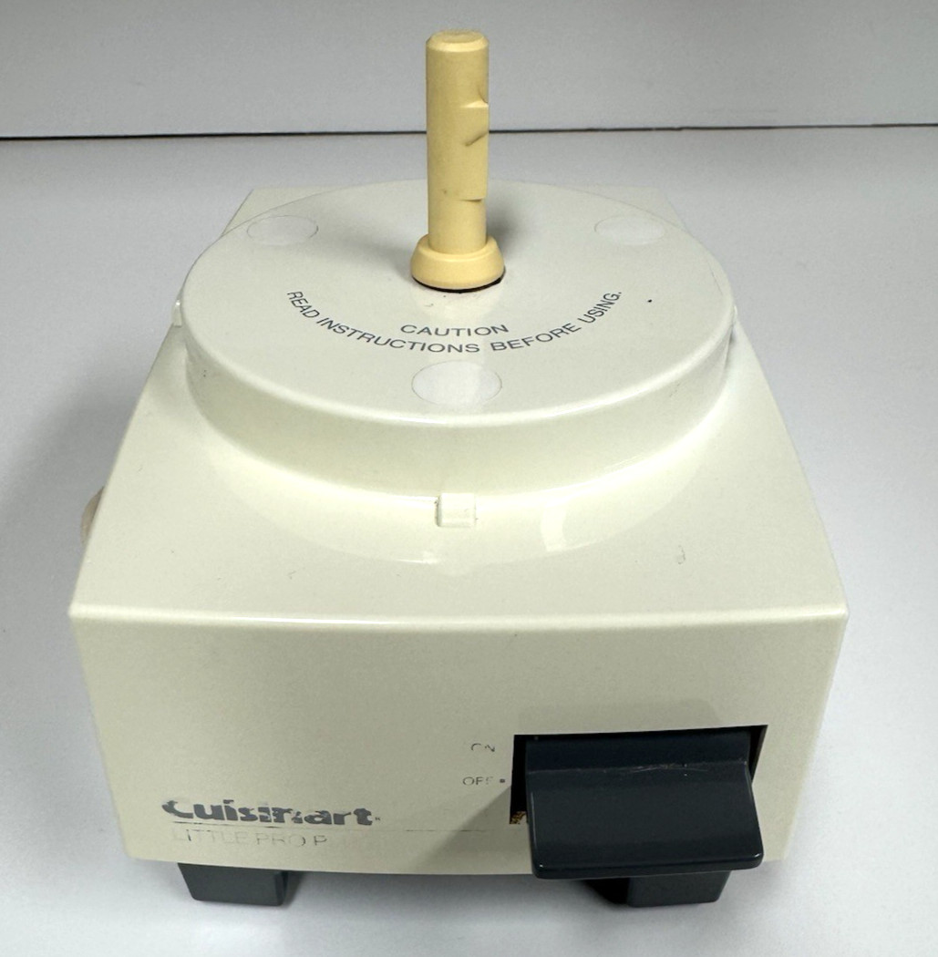 Cuisinart Little Pro Plus Food Processor Replacement Parts Motor Base TESTED
