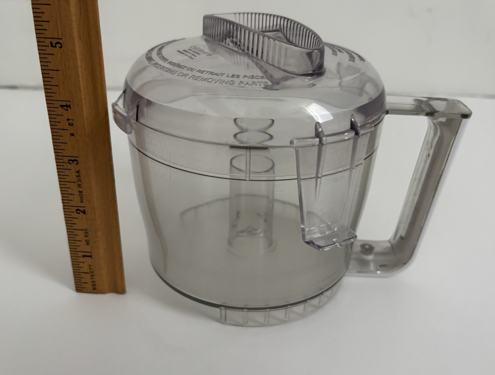Cuisinart DLC-2A Mini-Prep Plus Work Bowl & Lid Plastic Replacement Parts