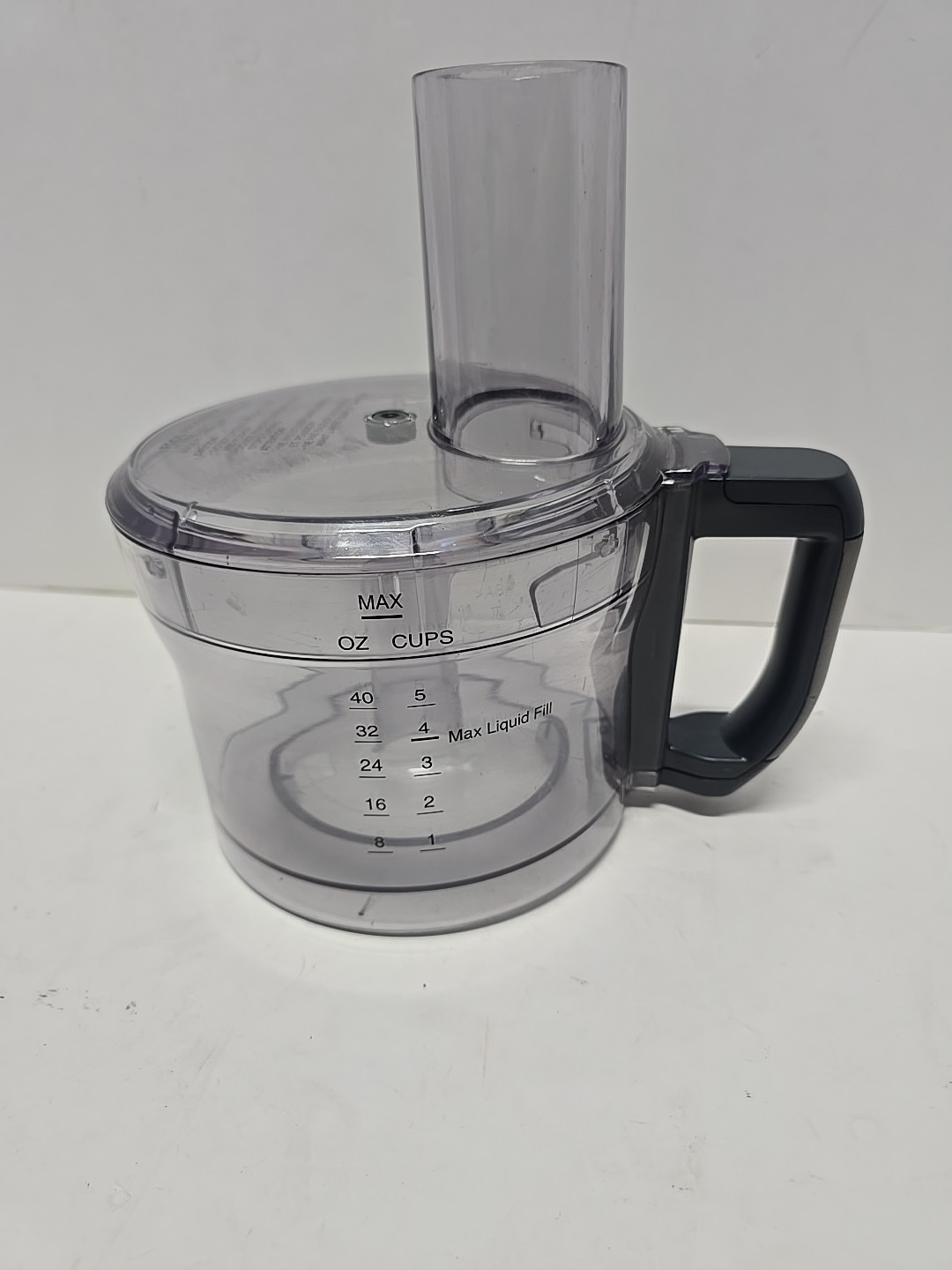 Cuisinart Food Processor Work Bowl FP-8GMWB And Cover Lid FP-8WBC
