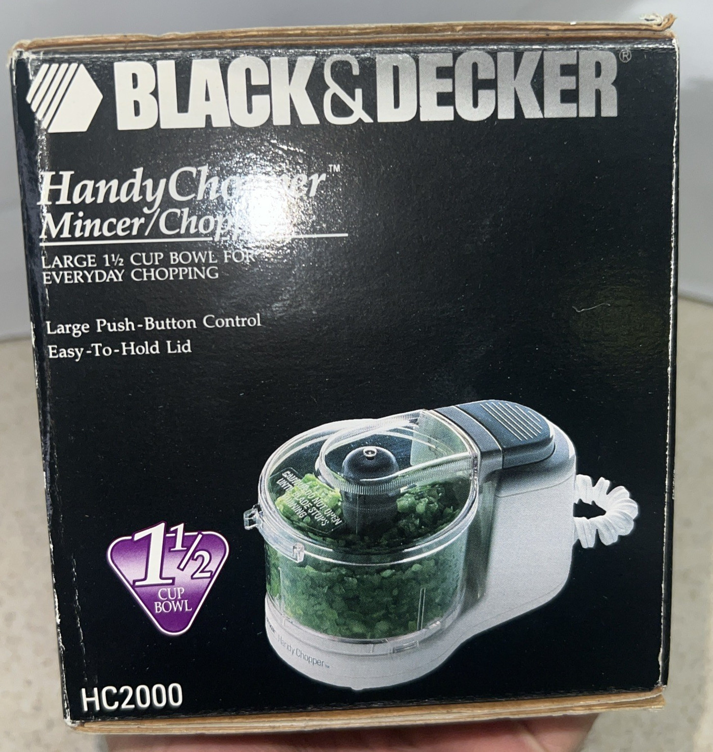 Black & Decker HANDY CHOPPER HC2000 Mincer Chopper. New.