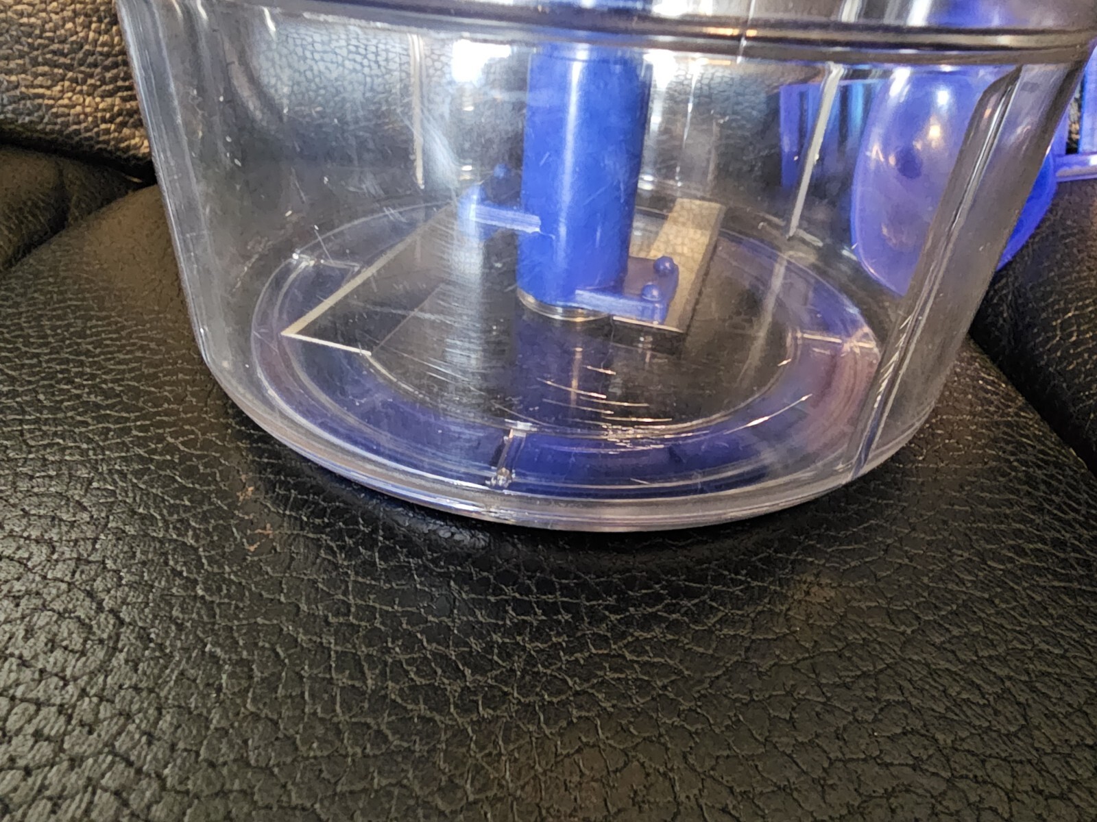 Tupperware Quick Chef Food Processor Chopper Blender Mixer Blue 4 Cups