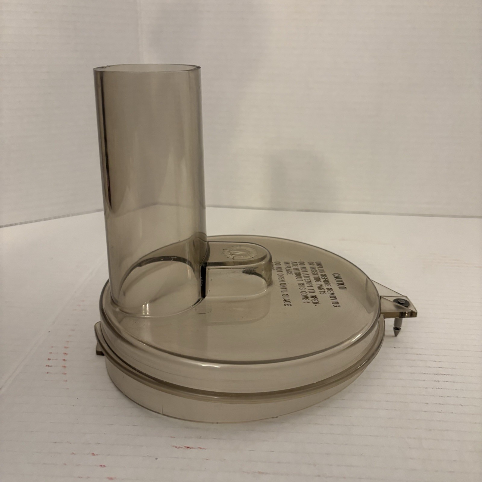 General Electric D1FP1 Food Processor Replacement Lid Top Cover Pusher