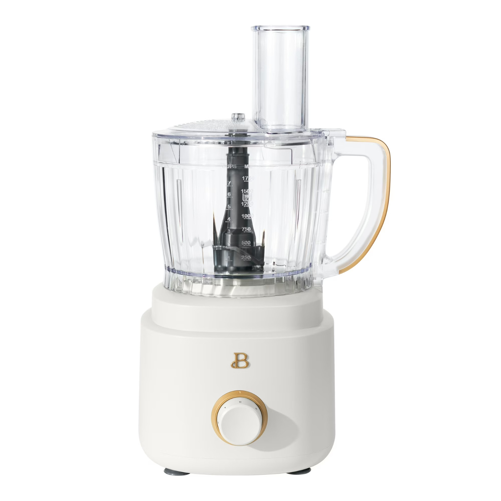 Beautiful 10-Cup Food Processor w/ Accessories, White Icing