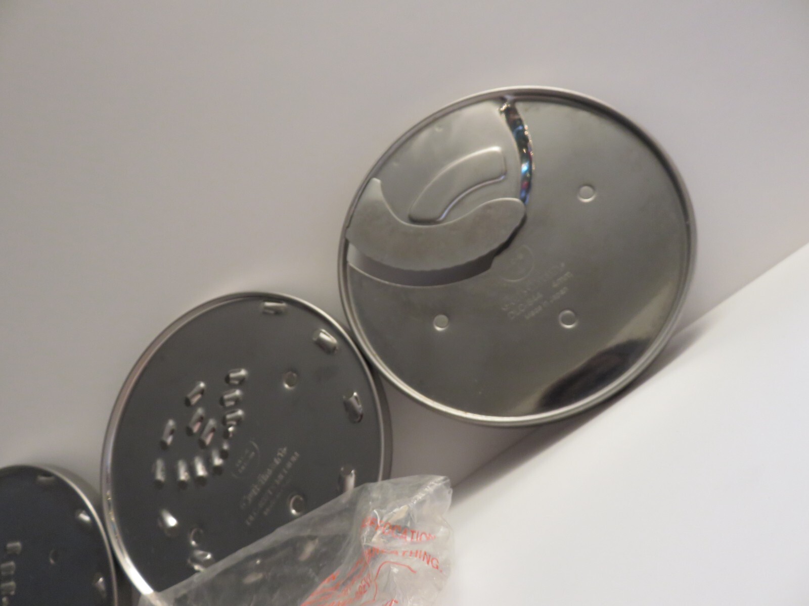 Lot of 3 Cuisinart Food Processor Slicing Discs DLC-8 Xlnt!