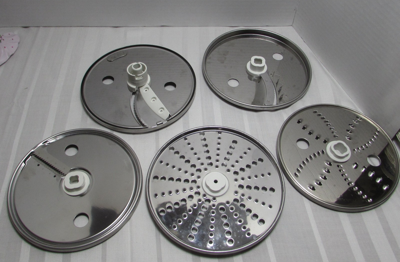 Lot KitchenAid Replacement BLADES 13 Cup KFP1355 Adjustable Ice Shave Julienne