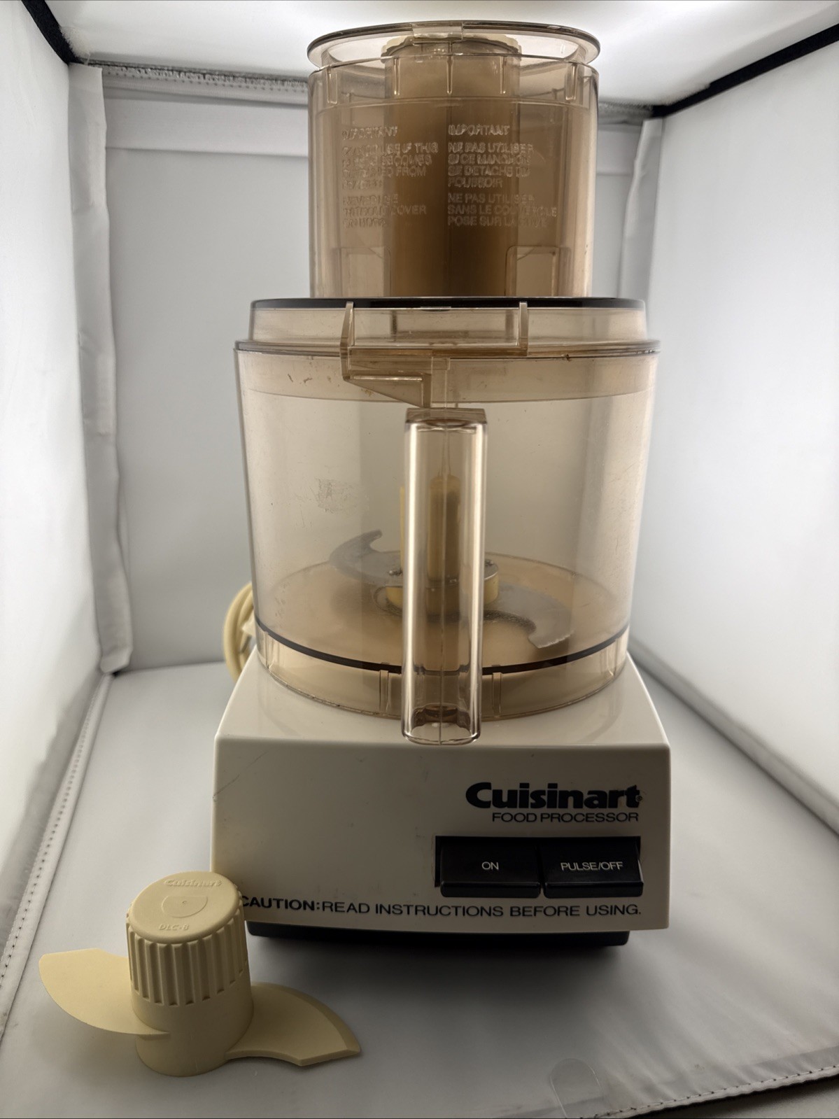 Vintage Cuisinart DLC-8F Food Processor – Made In Japan 11 Cup Tested & Working