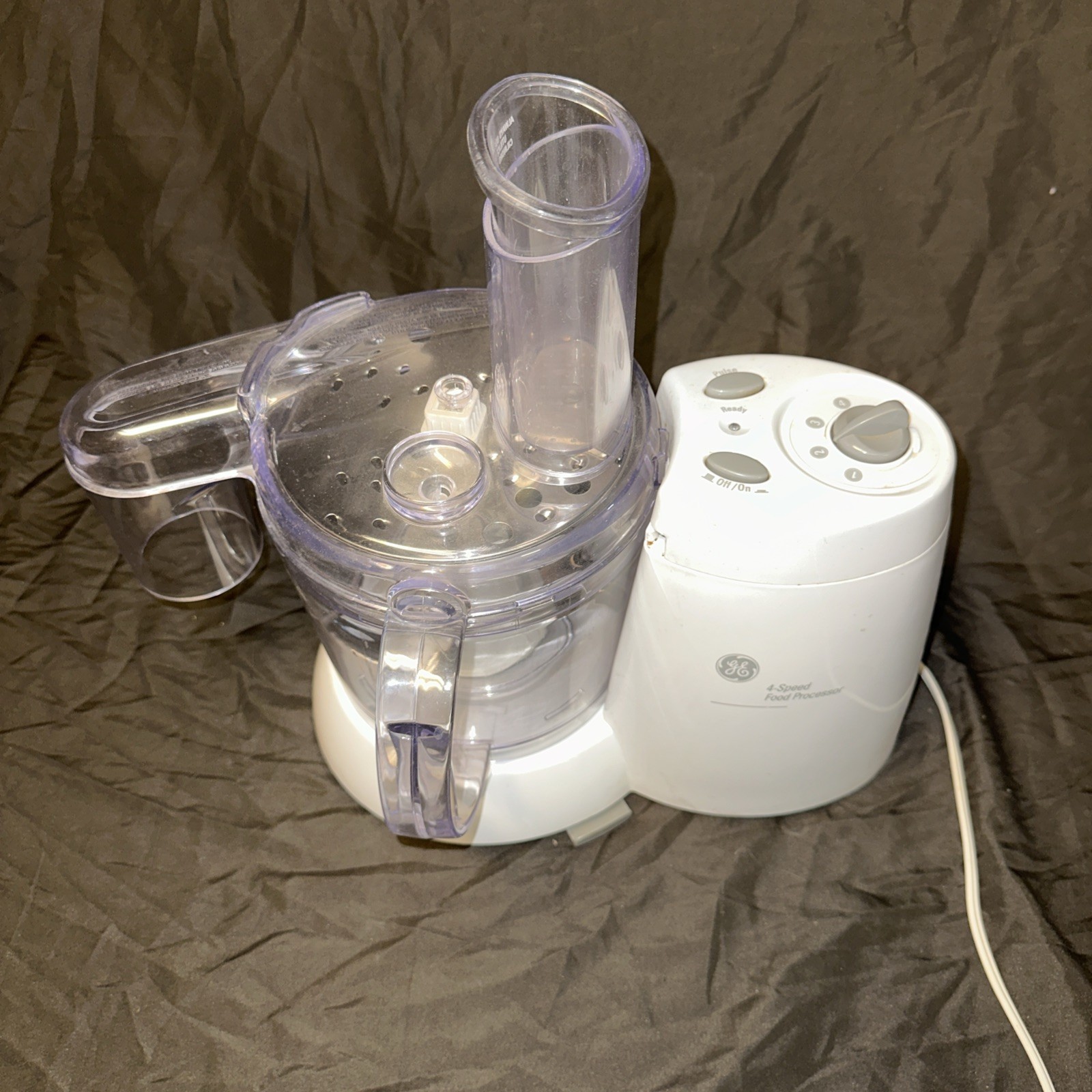 General Electric 4-Speed Food Processor 12 Qt Model 106622F White
