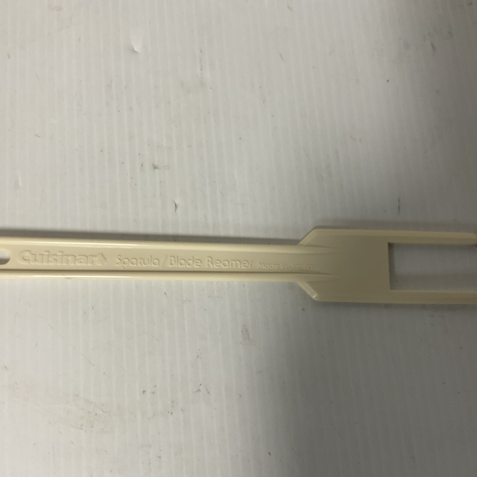 Cuisinart Spatula Blade Reamer for Food Processor Made in Japan